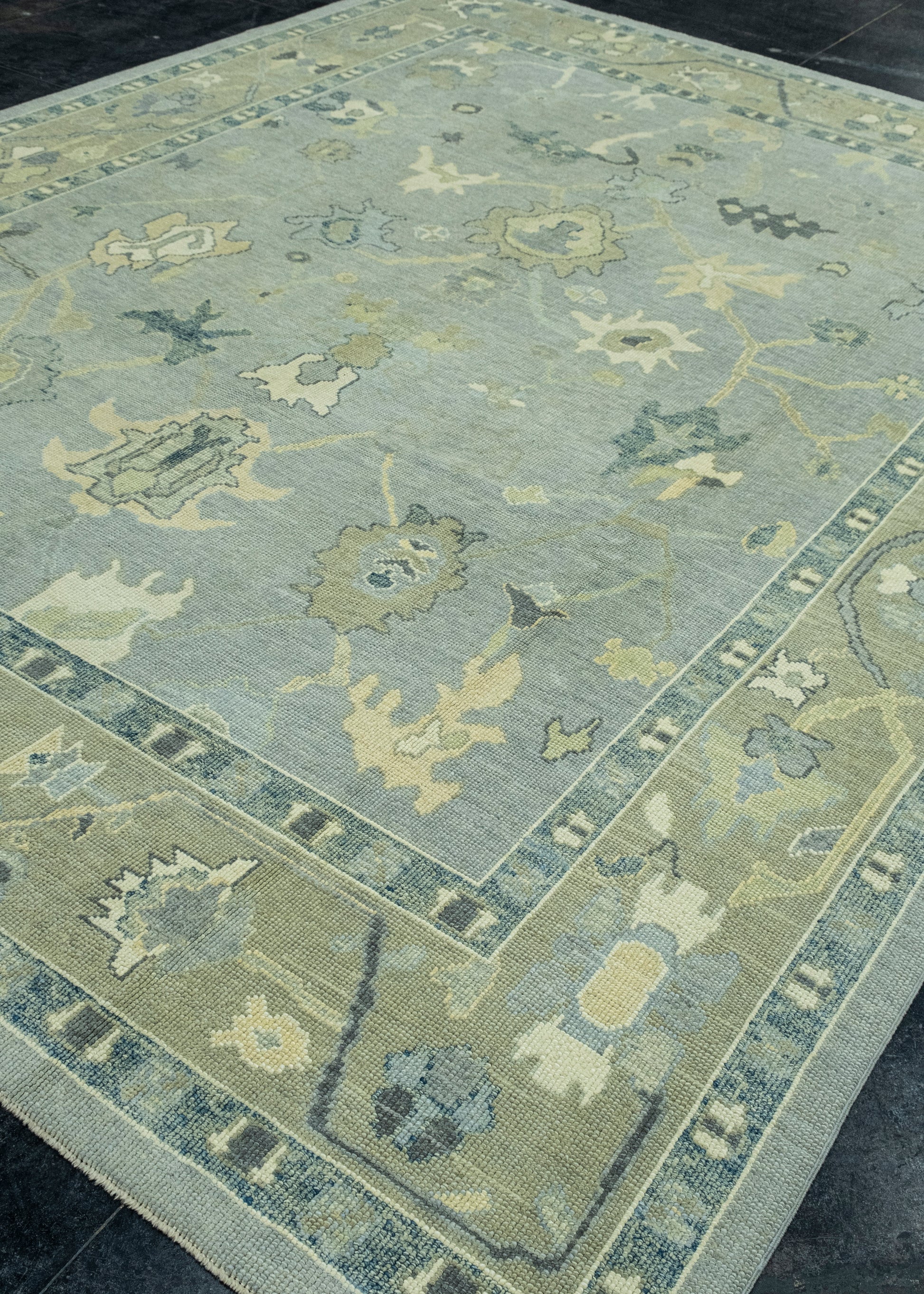 Turkish Oushak Rug 9'3" x 12' #17108