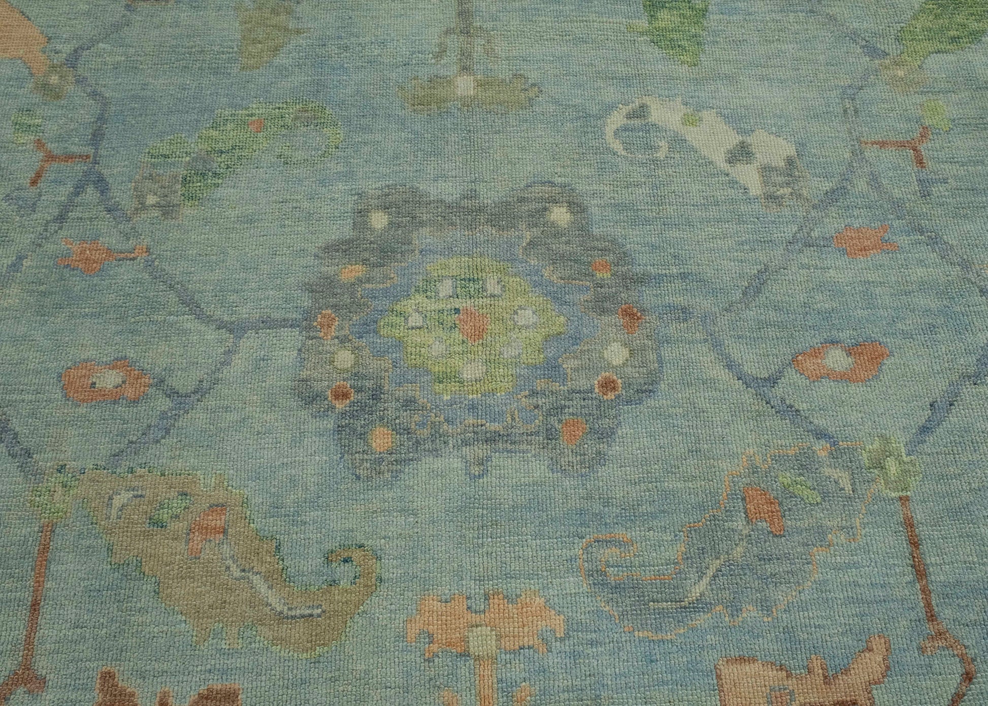 Turkish Oushak Rug 8'10" x 12'5" #18057