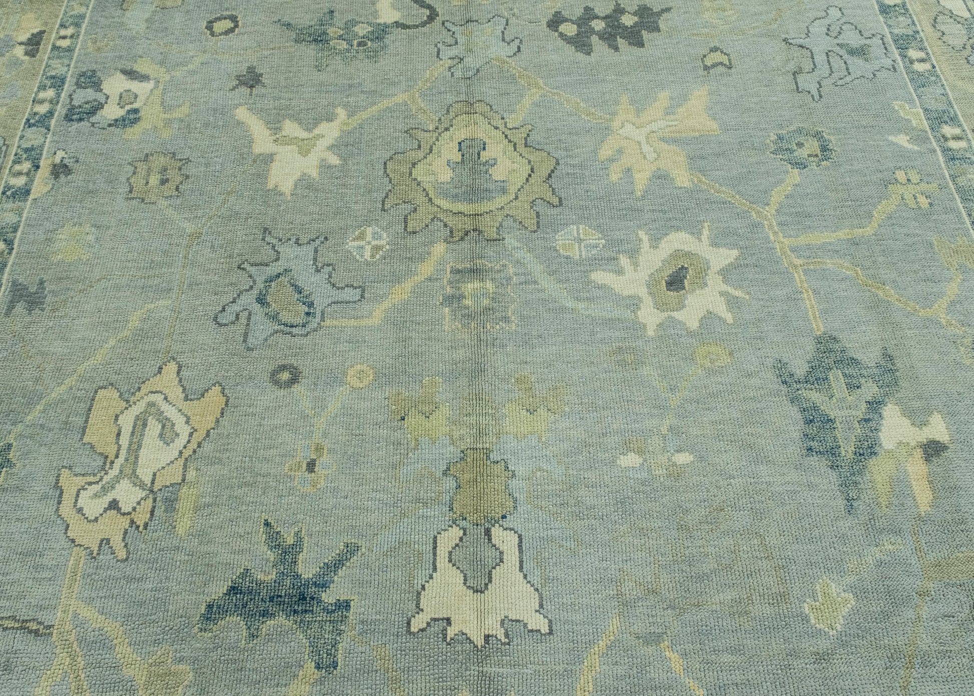 Turkish Oushak Rug 9'3" x 12' #17108