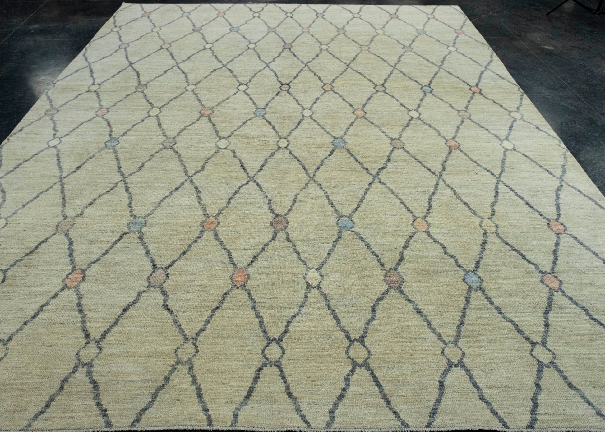 Turkish Oushak Rug 9'1" x 12' #18502