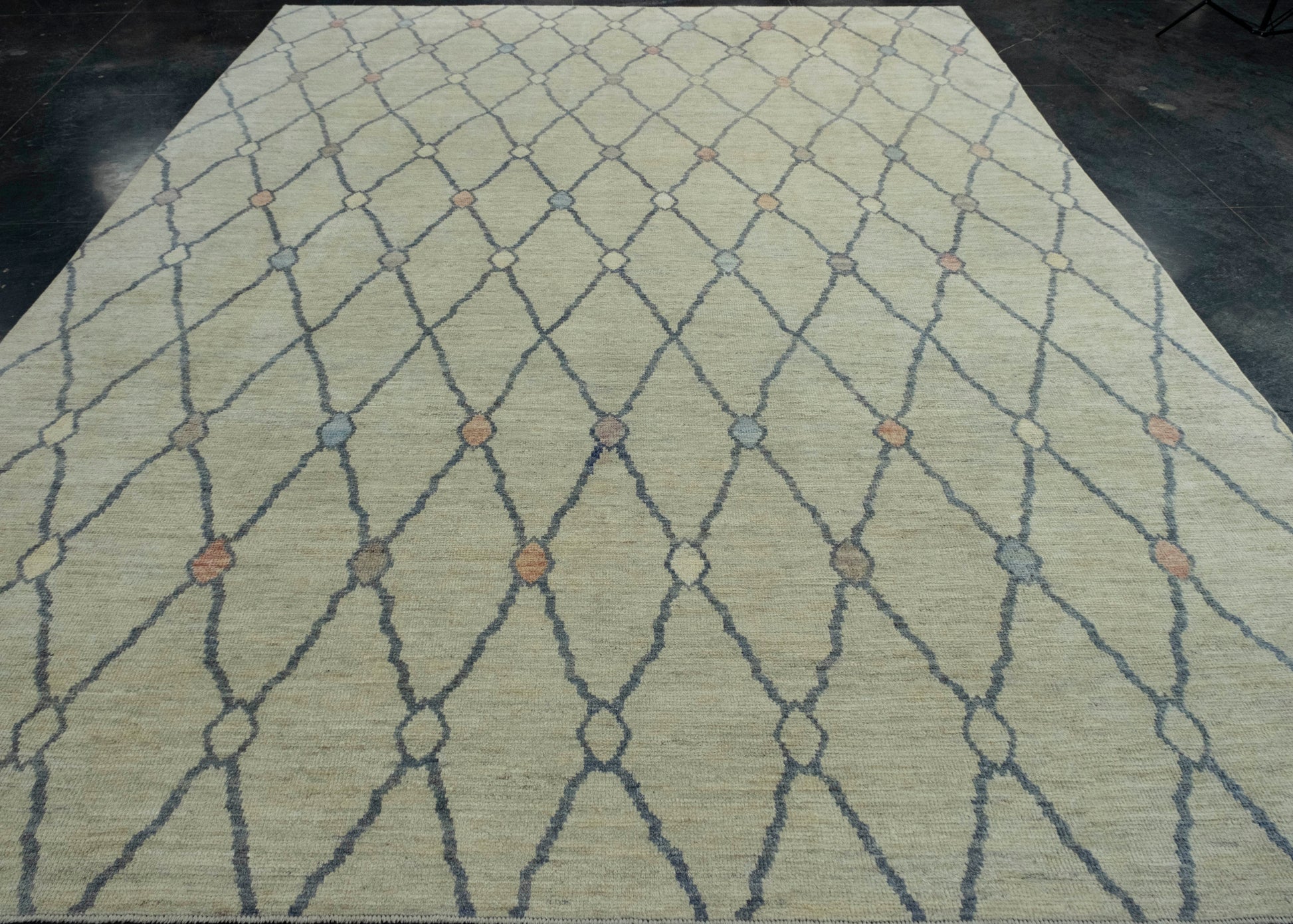 Turkish Oushak Rug 9'2" x 12'3" #18515