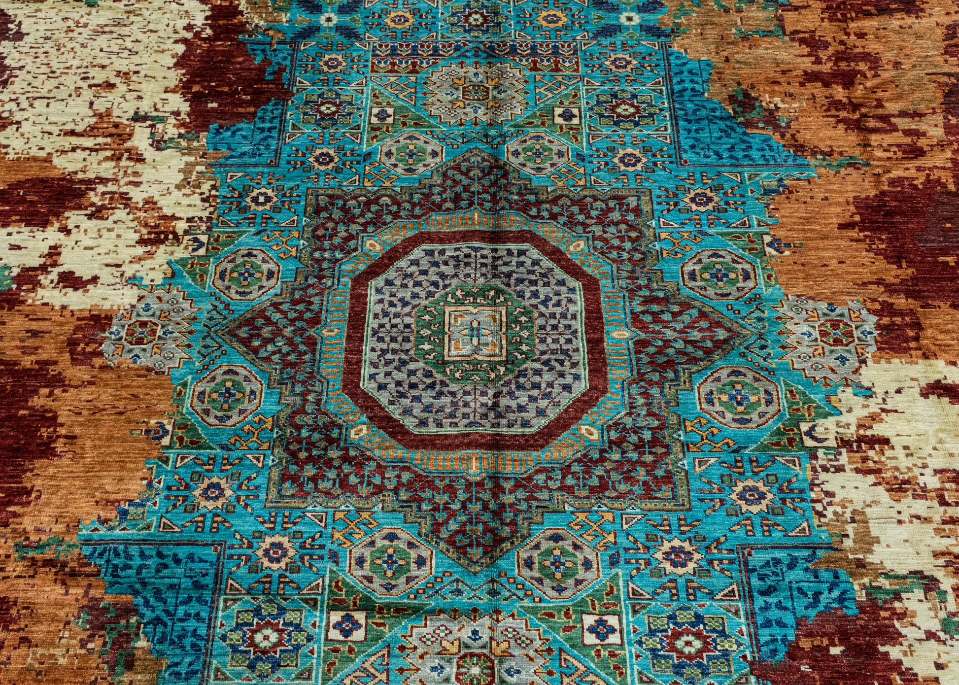 Oriental Hand Knotted Rug 9'2" x 11'9" #17805