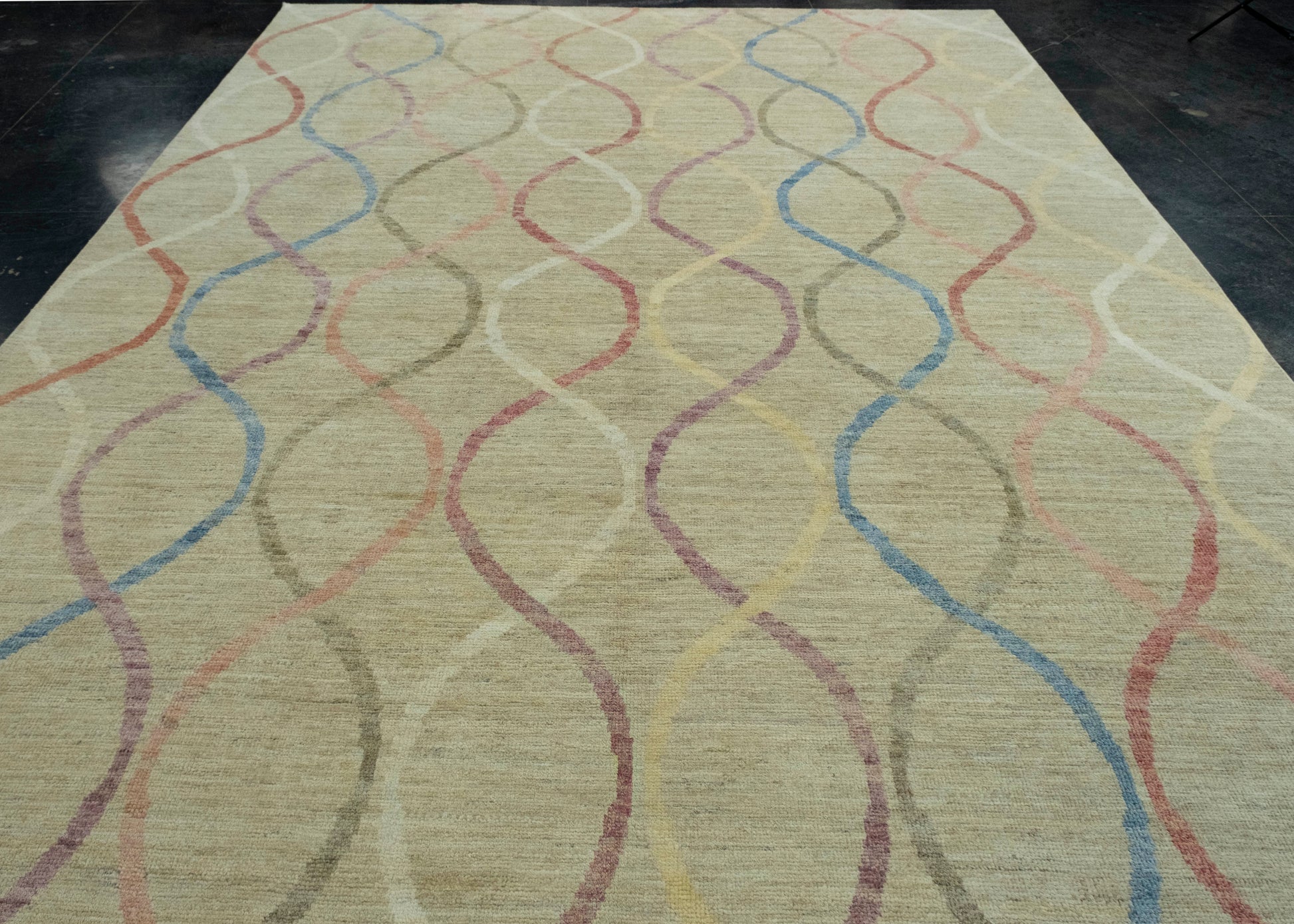 Turkish Oushak Rug 9'4" x 12'4" #18536