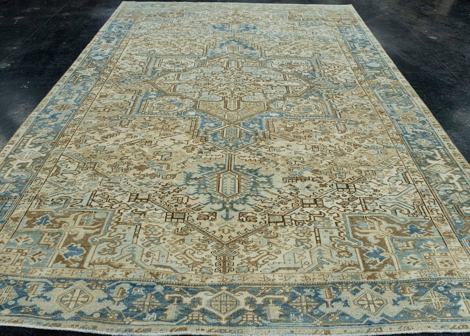 Turkish Vintage Rug 8'8" x 12' #17104
