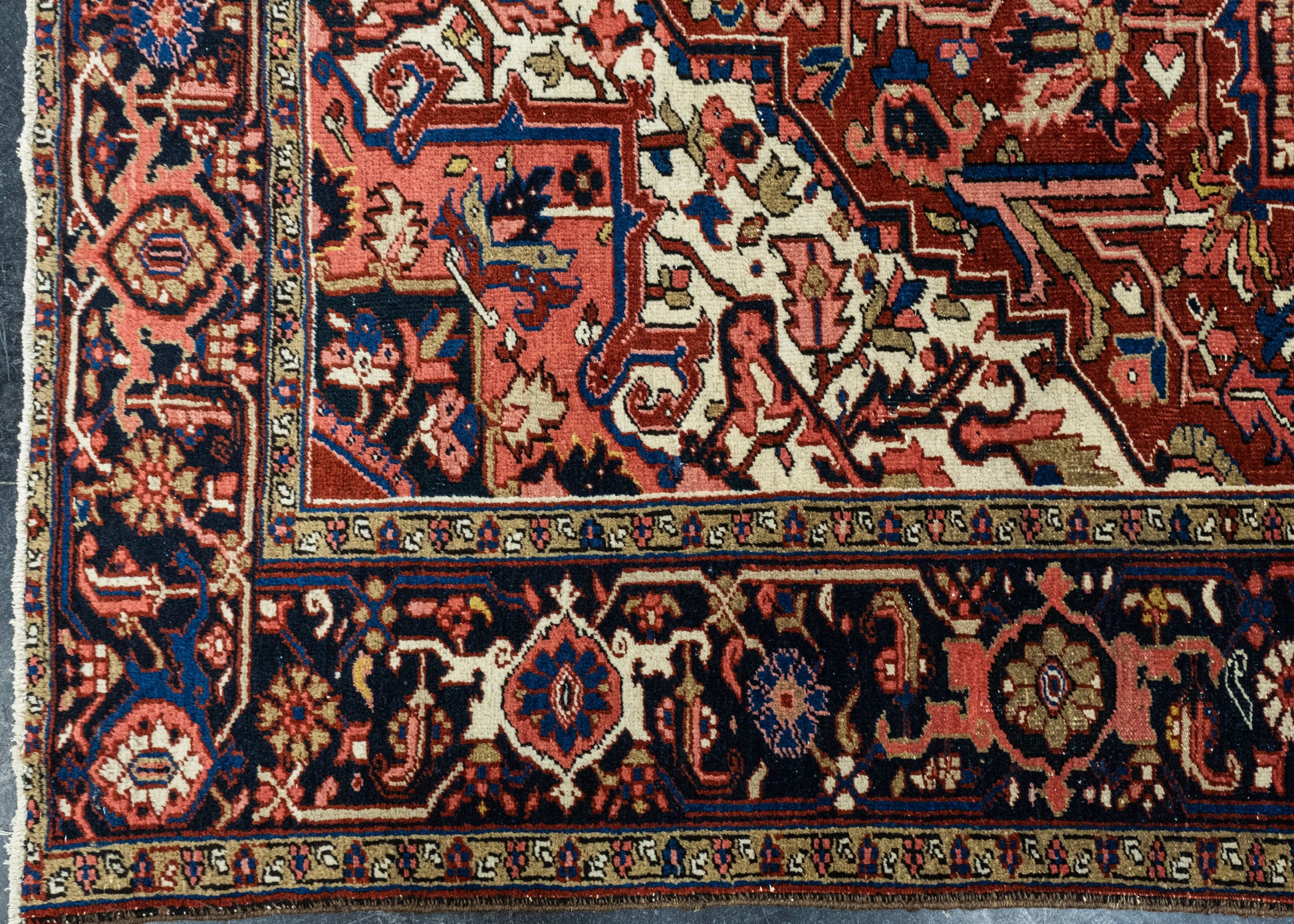 Oriental Handwoven Vintage Rug 8'1" x 11'6" #17804