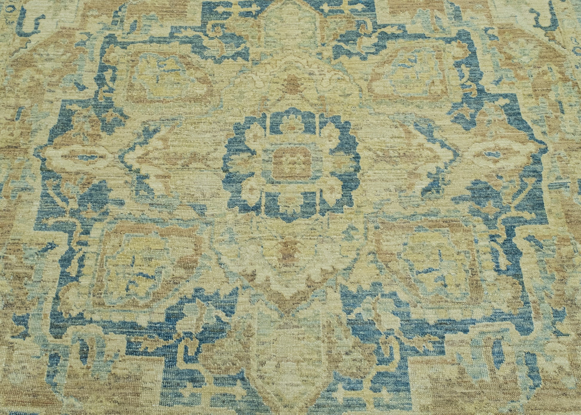 Turkish Oushak Rug 8'5" x 11'2" #17657