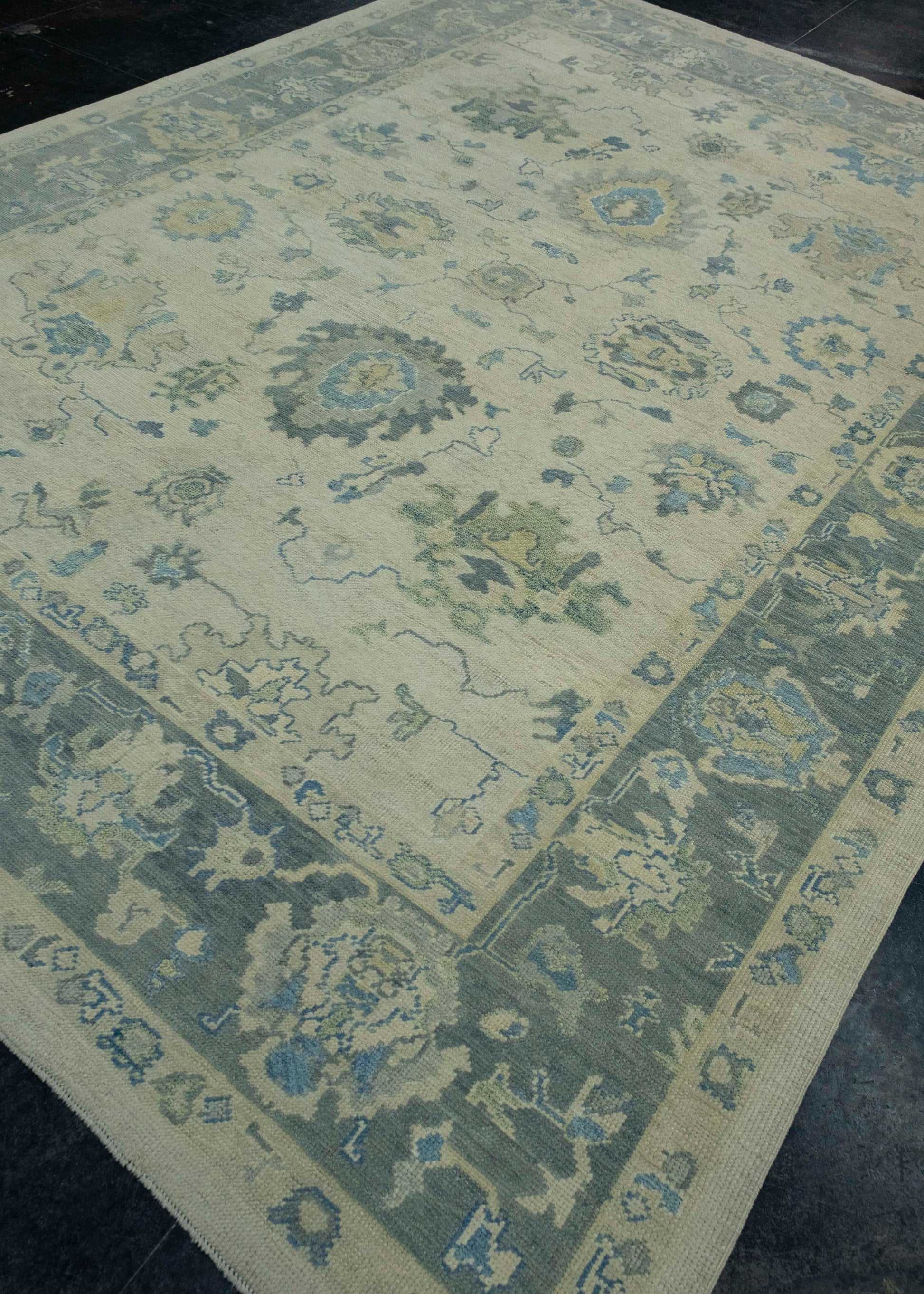 Turkish Oushak Rug 9' x 12'2" #18582