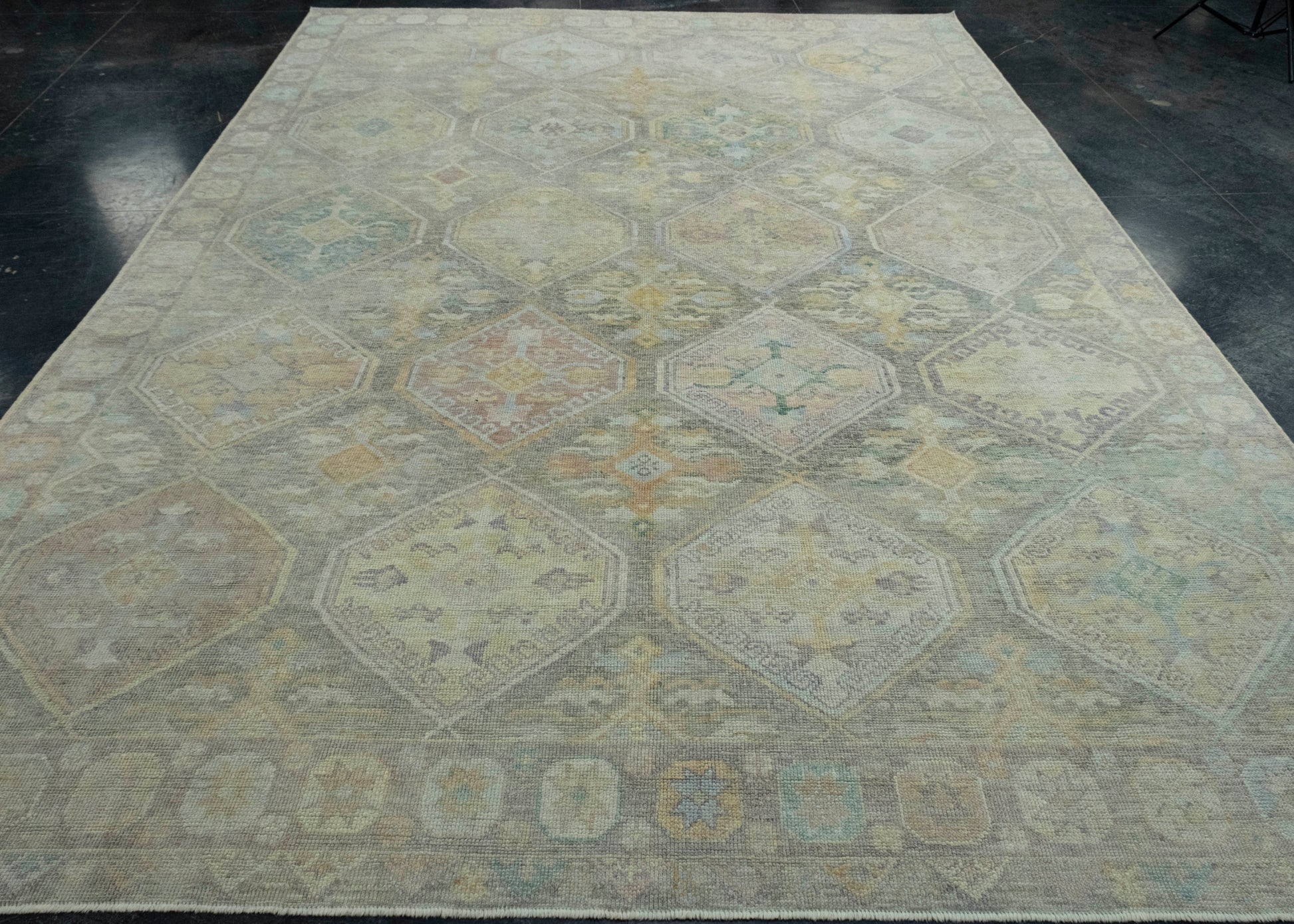 Turkish Oushak Rug 8'7" x 12'5" #18659