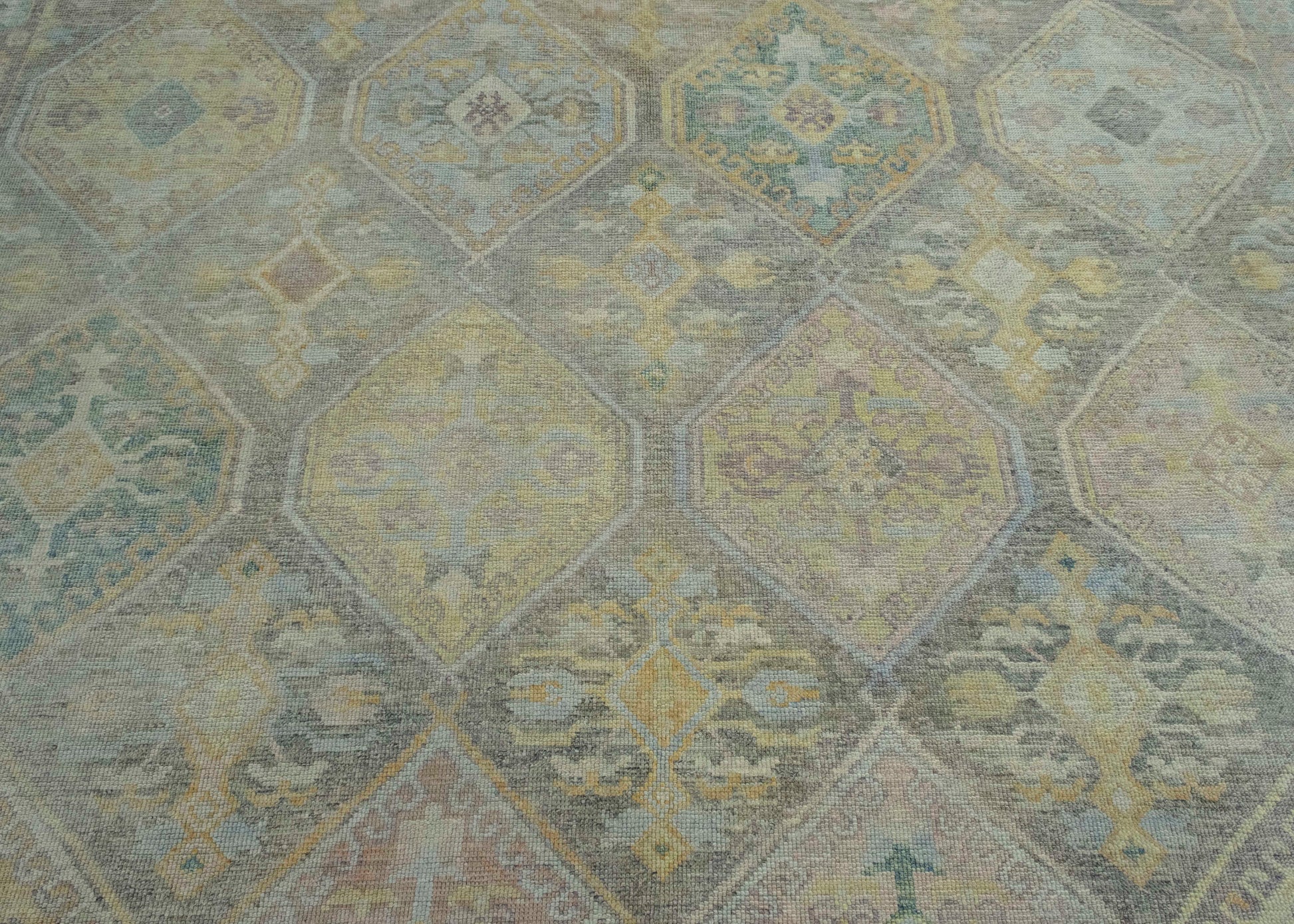Turkish Oushak Rug 8'7" x 12'5" #18659