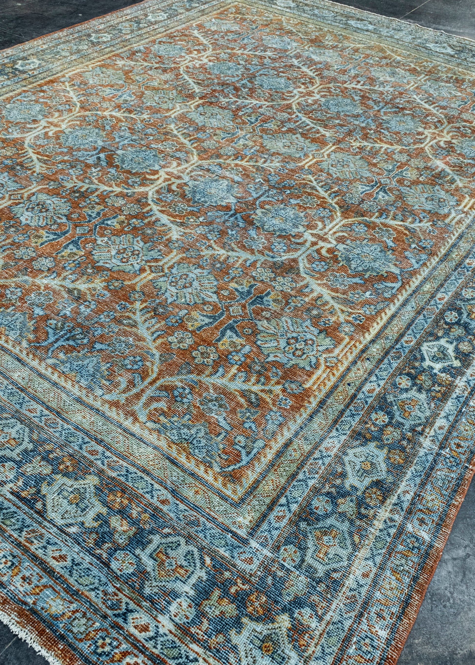 Oriental Handwoven Vintage Rug 9'7" x 12'4" #17995