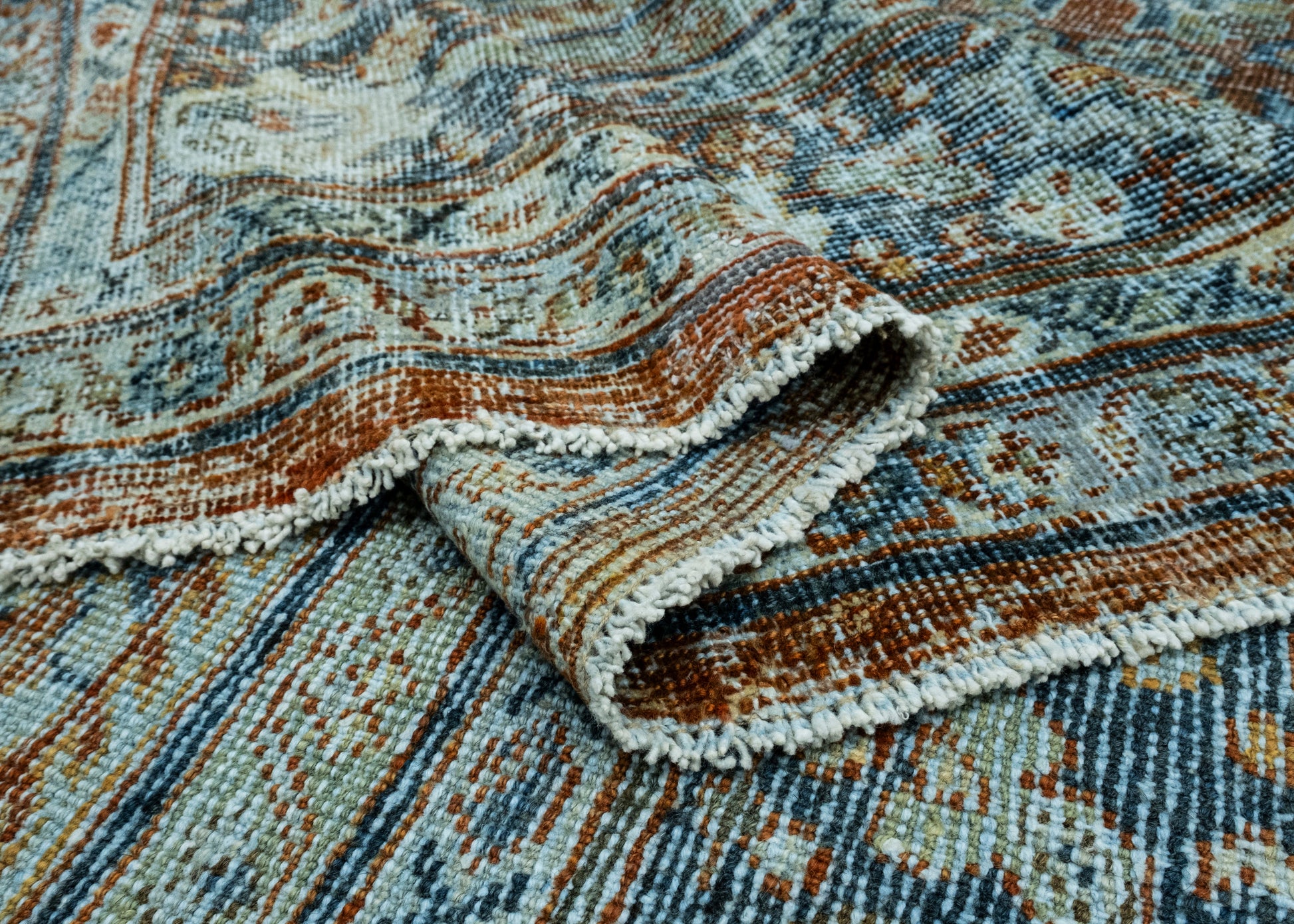 Oriental Handwoven Vintage Rug 9'7" x 12'4" #17995