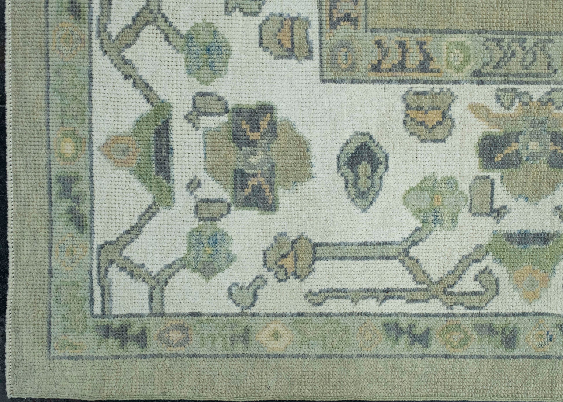 Turkish Oushak Rug 8'10" x 11'4" #18075