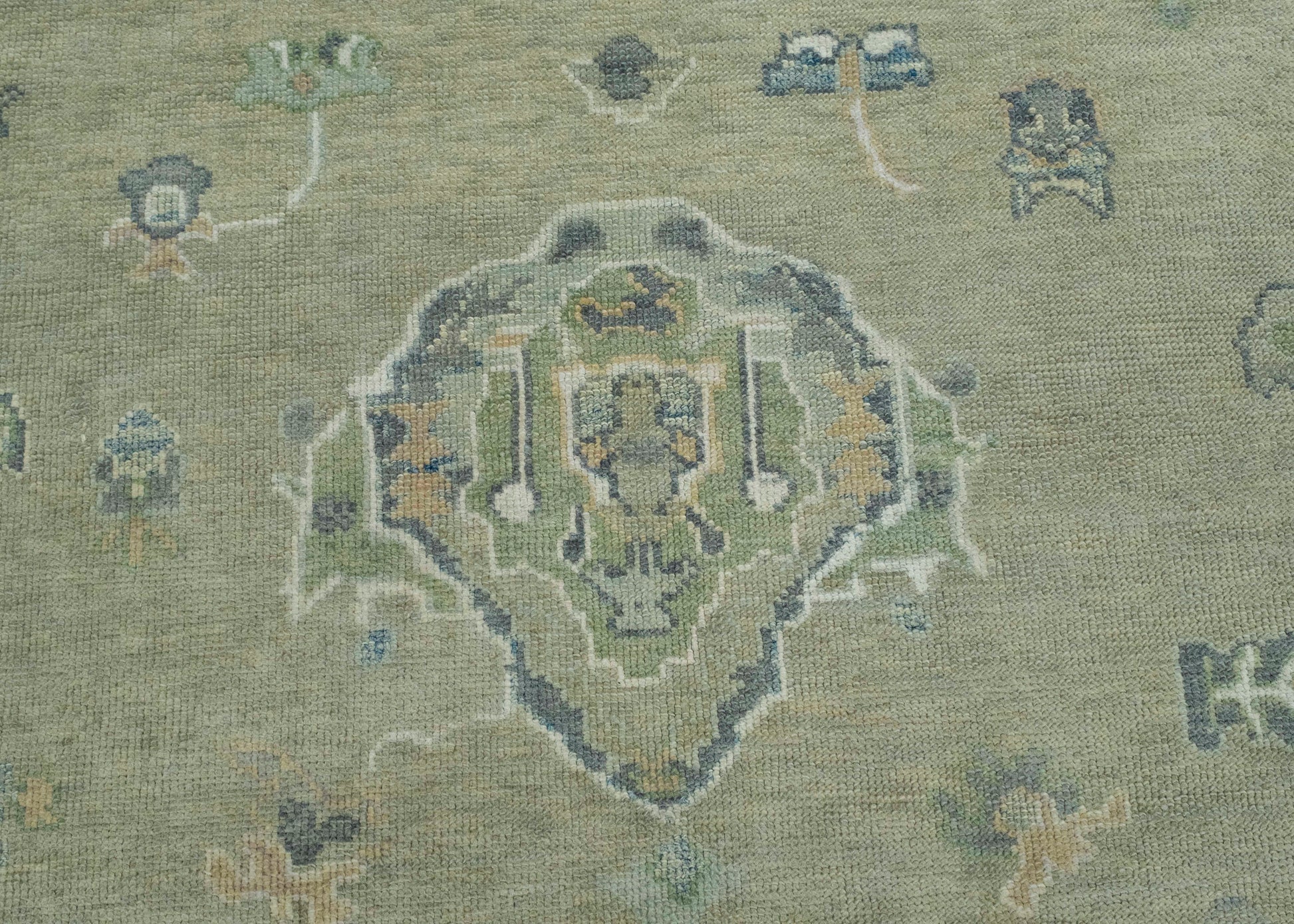 Turkish Oushak Rug 8'10" x 11'4" #18075