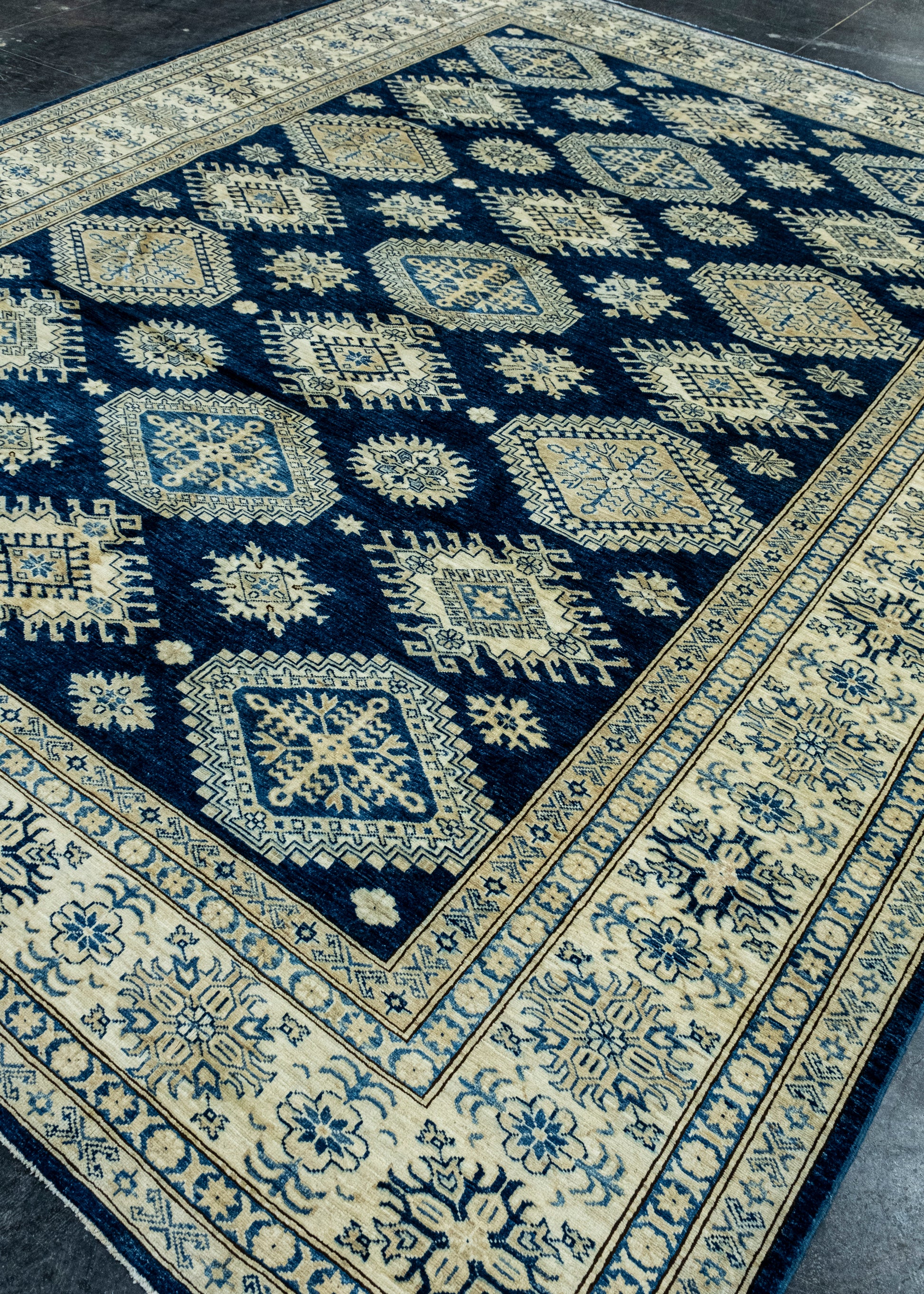 Oriental Hand Knotted Rug 9'2" x 11'9" #17907