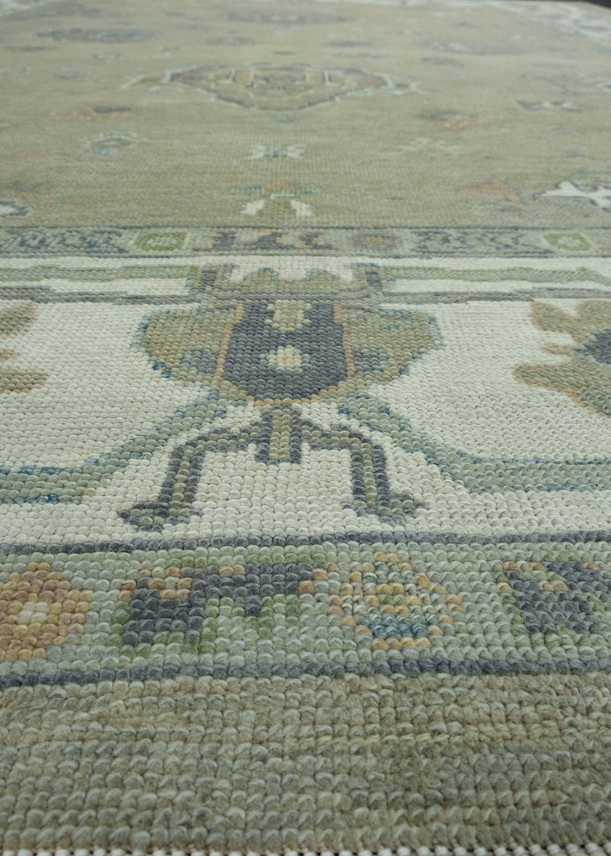 Turkish Oushak Rug 8'10" x 11'4" #18075