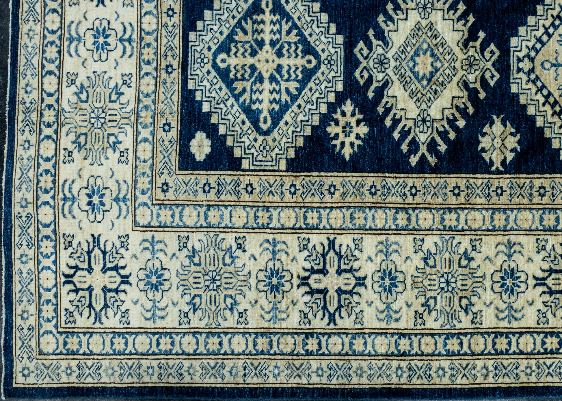 Oriental Hand Knotted Rug 9'2" x 11'9" #17907