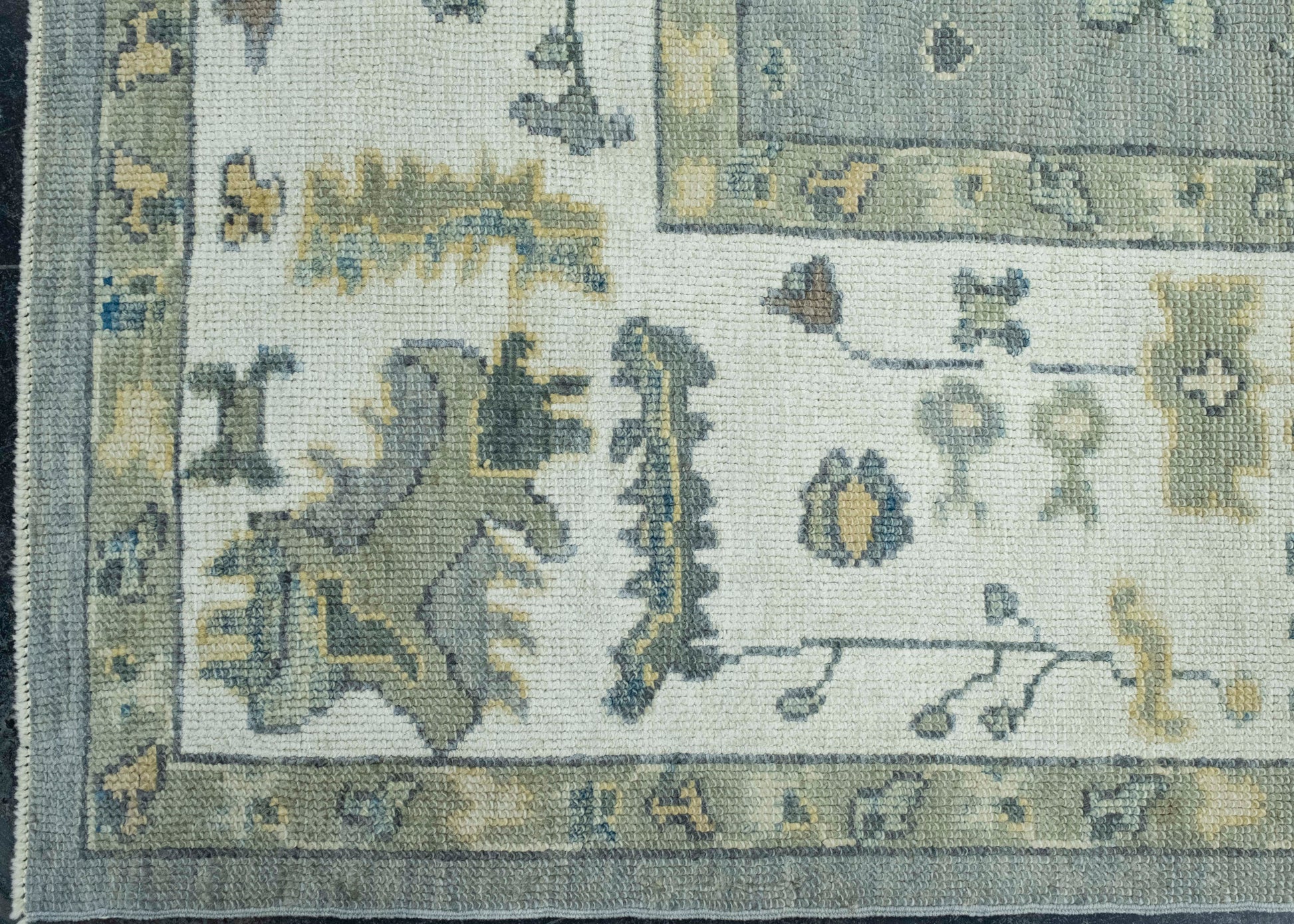 Turkish Oushak Rug 8'9" x 11'4" #18073