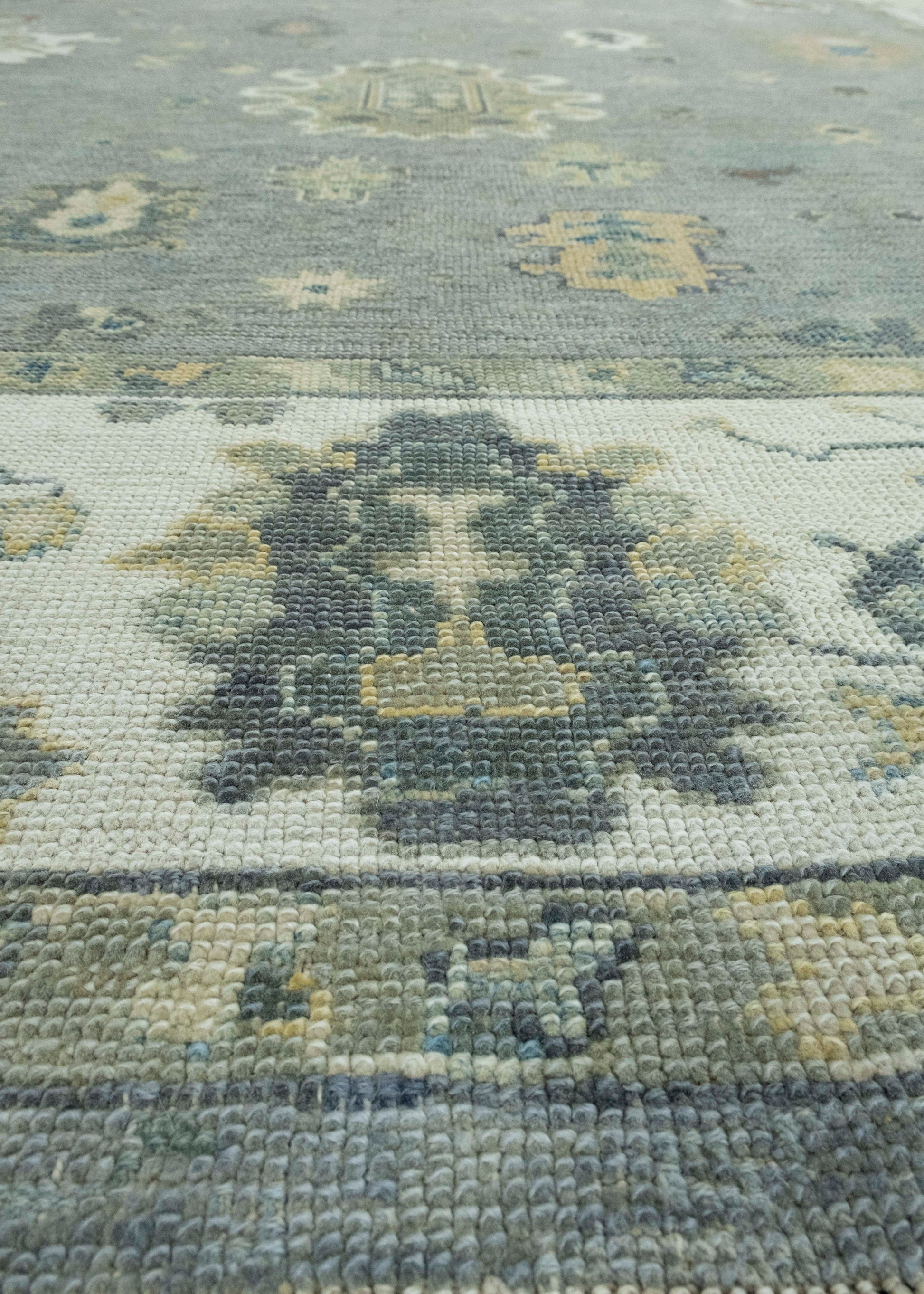 Turkish Oushak Rug 8'9" x 11'4" #18073