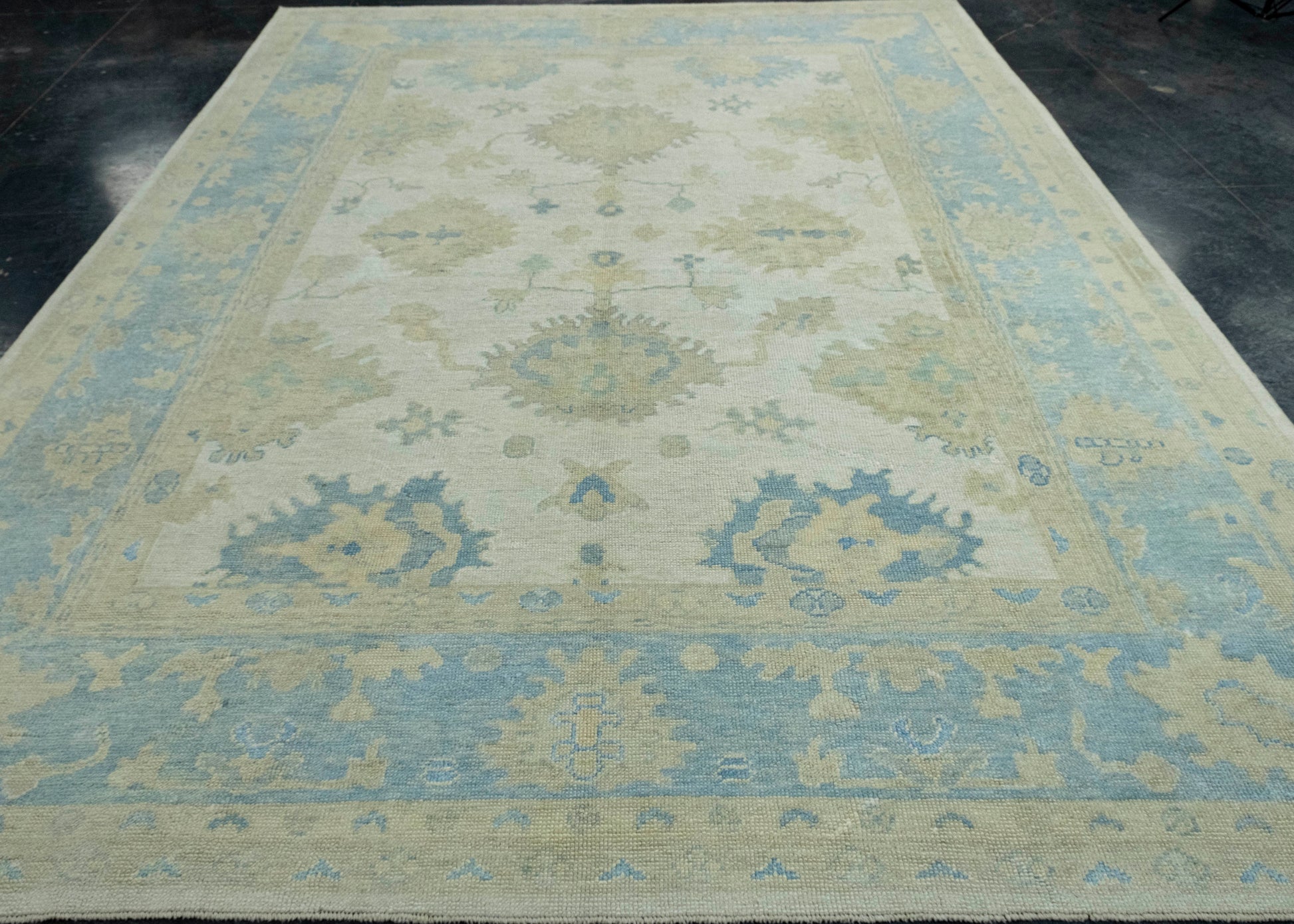 Turkish Oushak Rug 9' x 12'3" #18598