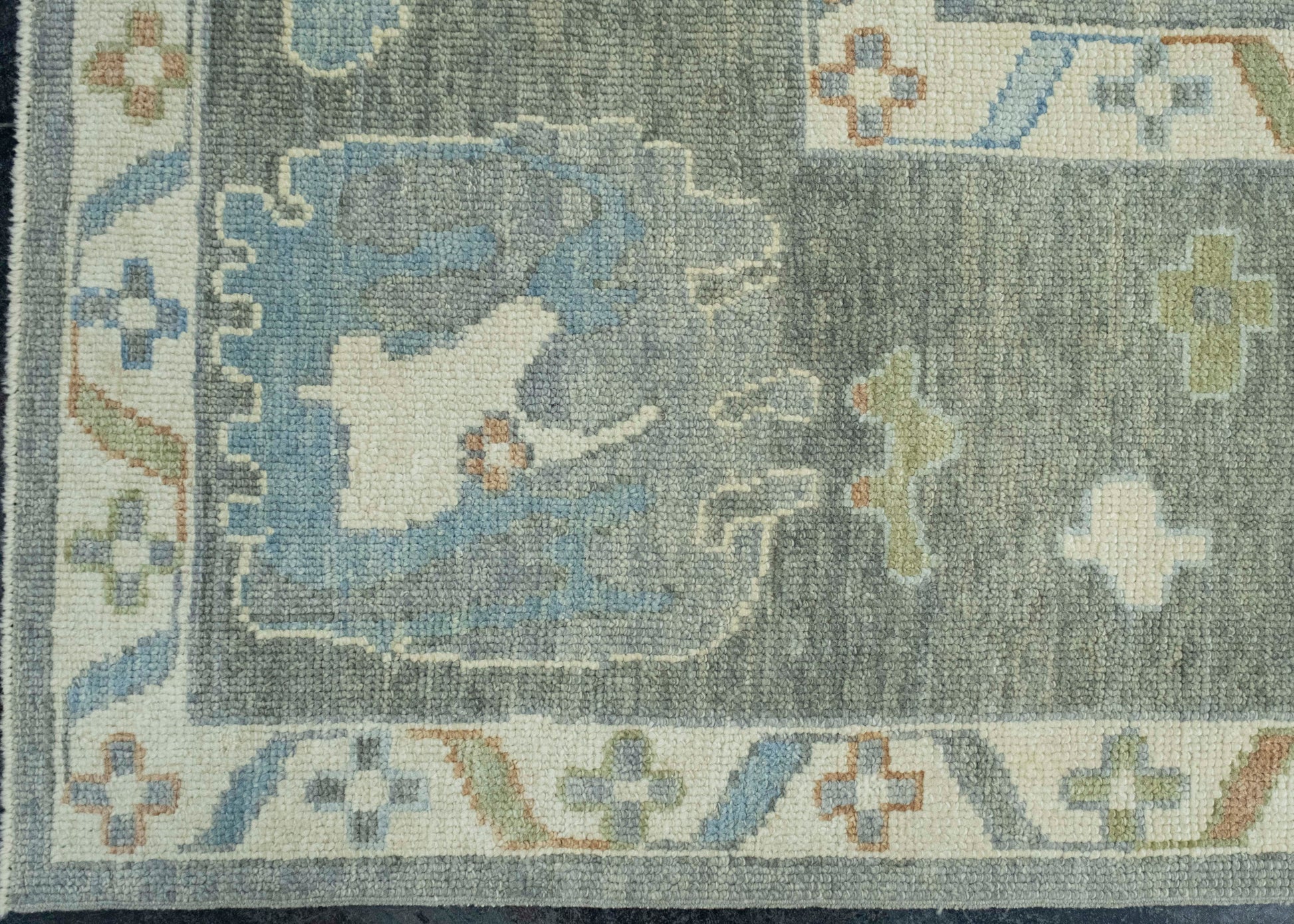 Turkish Oushak Rug 9'3" x 12'3" #18120
