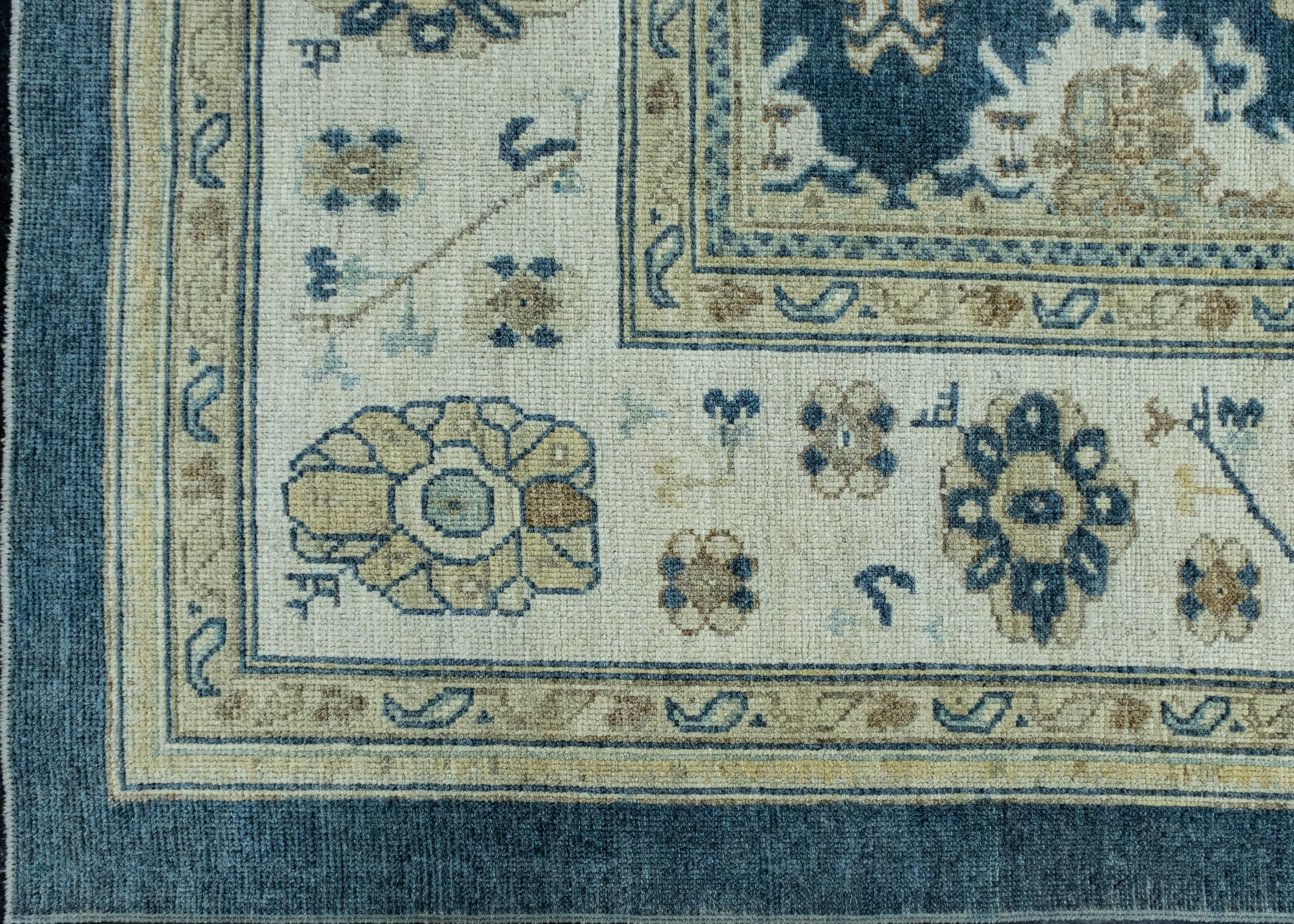Turkish Oushak Rug 9'6" x 12'3" #17325