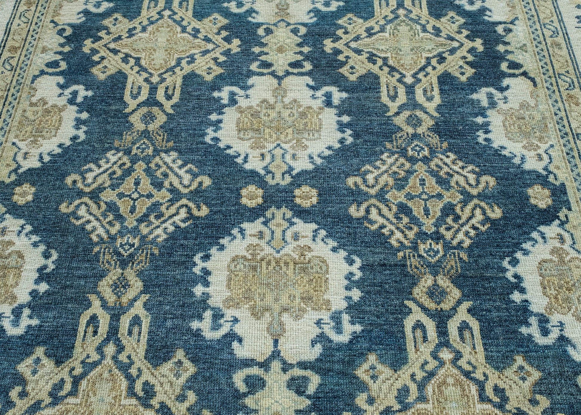 Turkish Oushak Rug 9'6" x 12'3" #17325