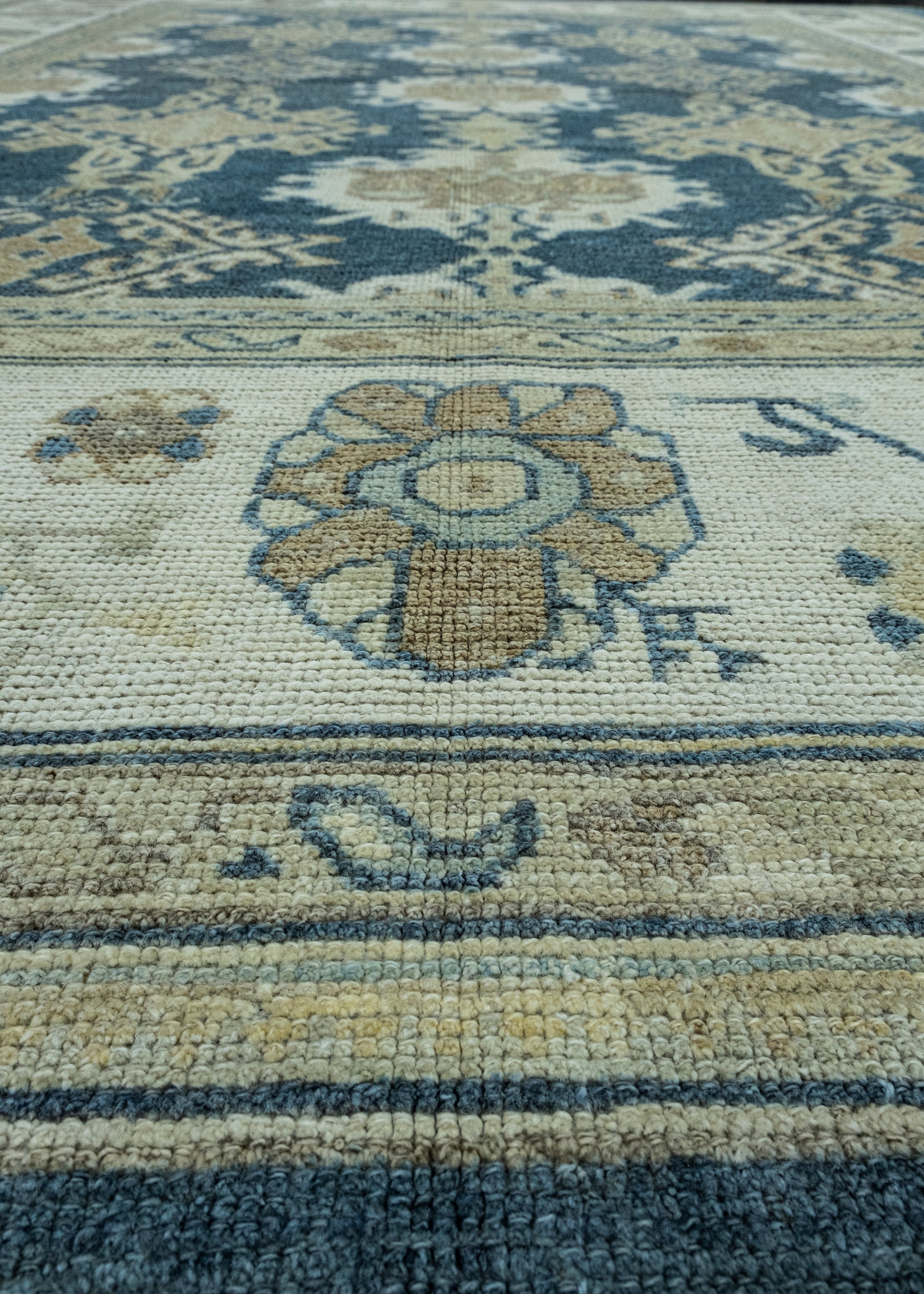 Turkish Oushak Rug 9'6" x 12'3" #17325