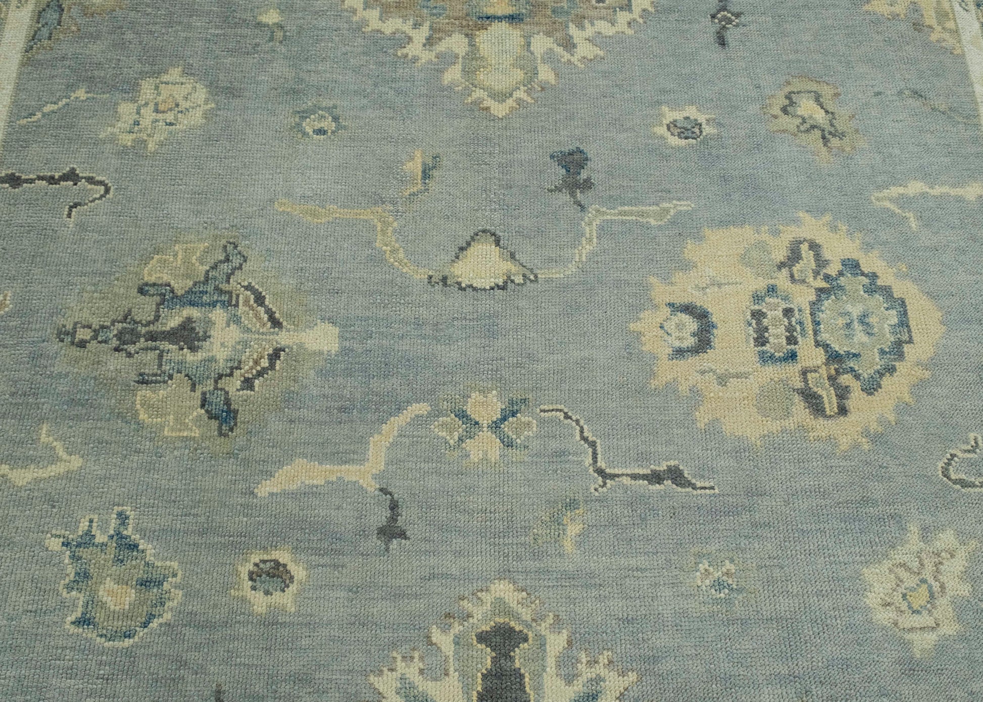 Turkish Oushak Rug 9'1" x 12'9" #18114