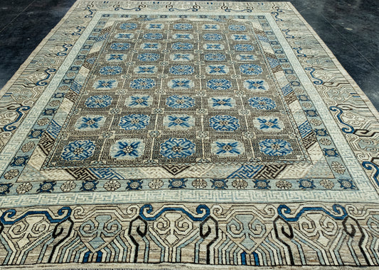 Handwoven Oushak Rug 9'4" x 11'5" #17505