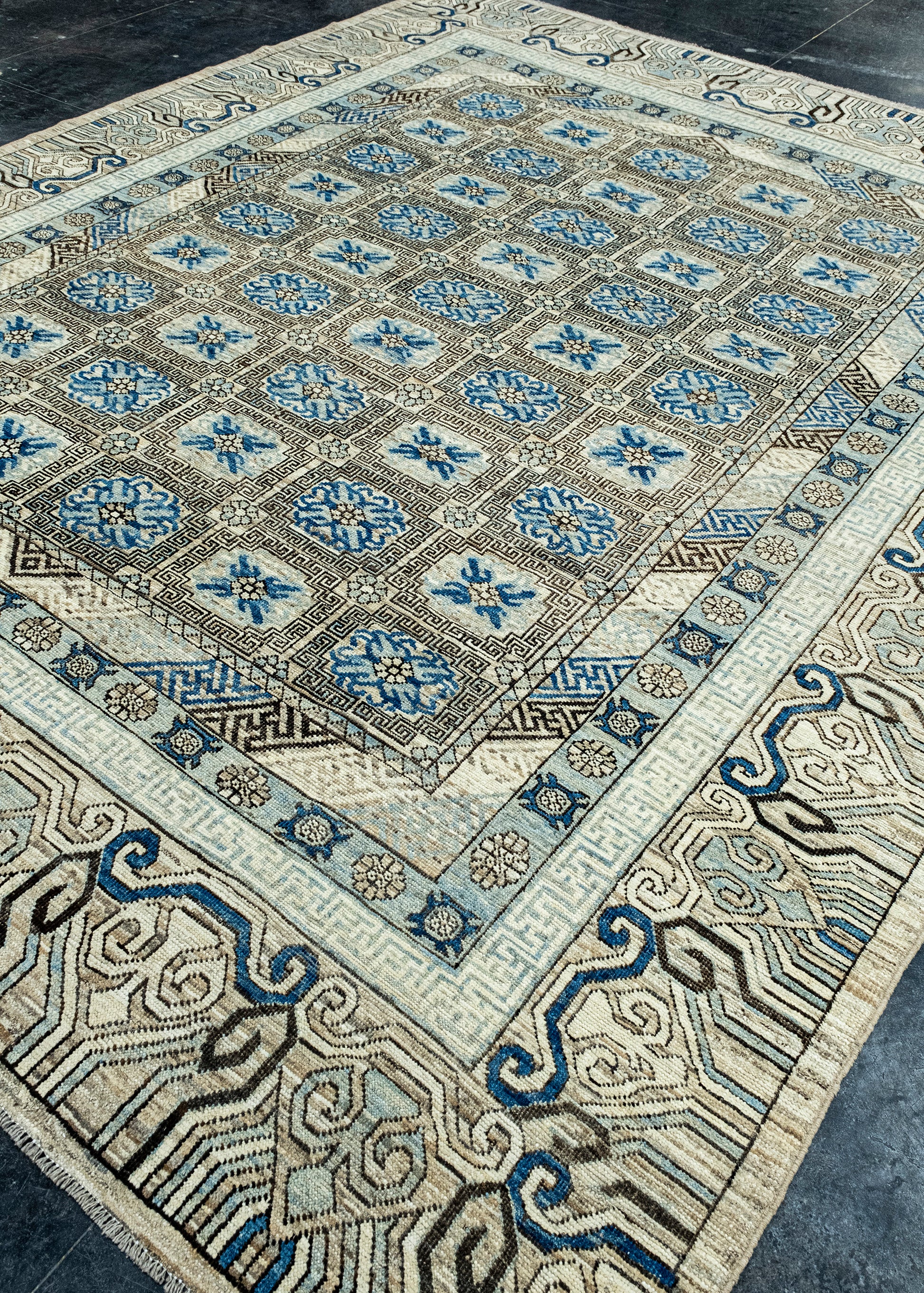 Handwoven Oushak Rug 9'4" x 11'5" #17505