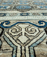 Handwoven Oushak Rug 9'4" x 11'5" #17505