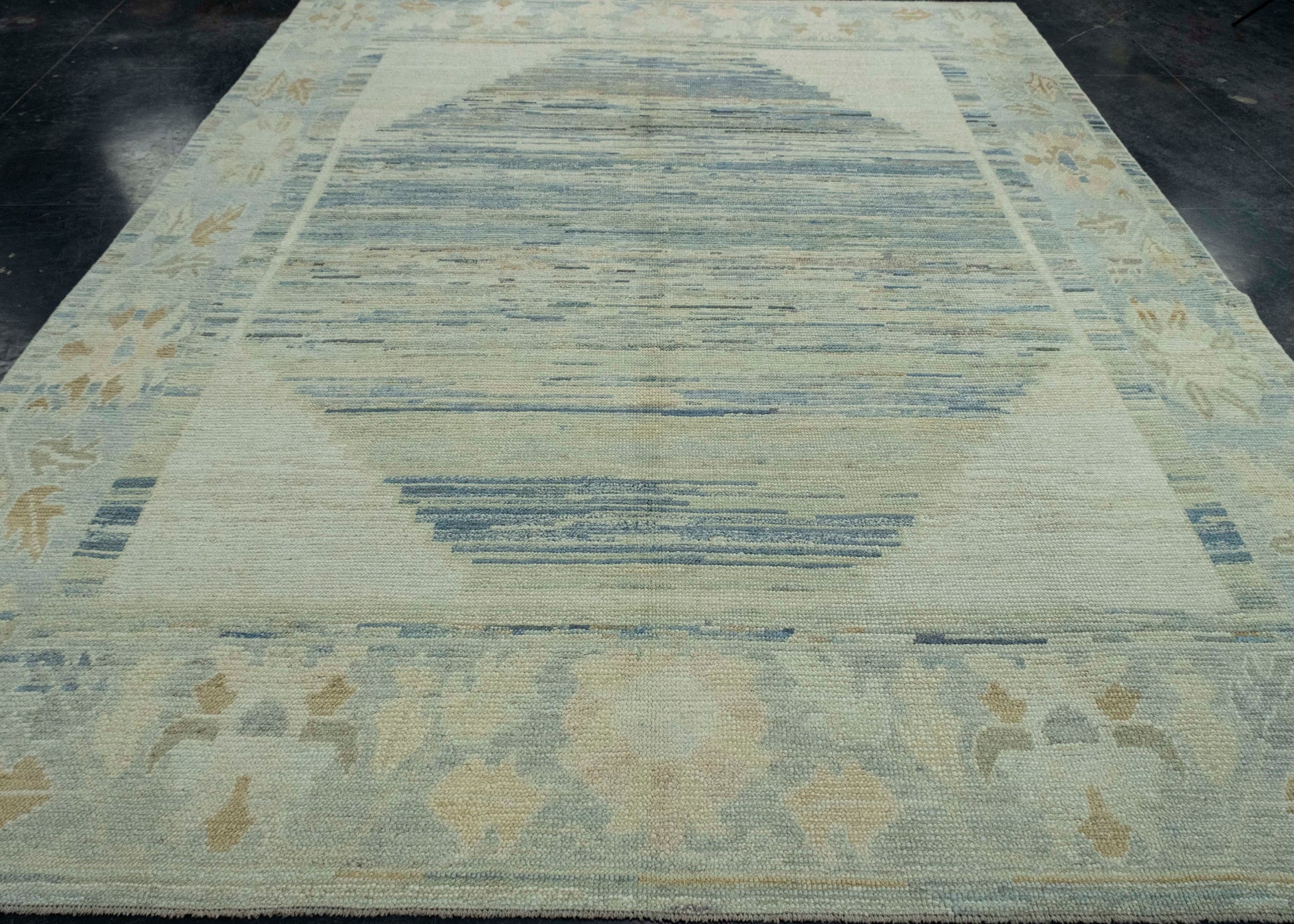 Turkish Oushak Rug 8'9" x 11'6" #18562