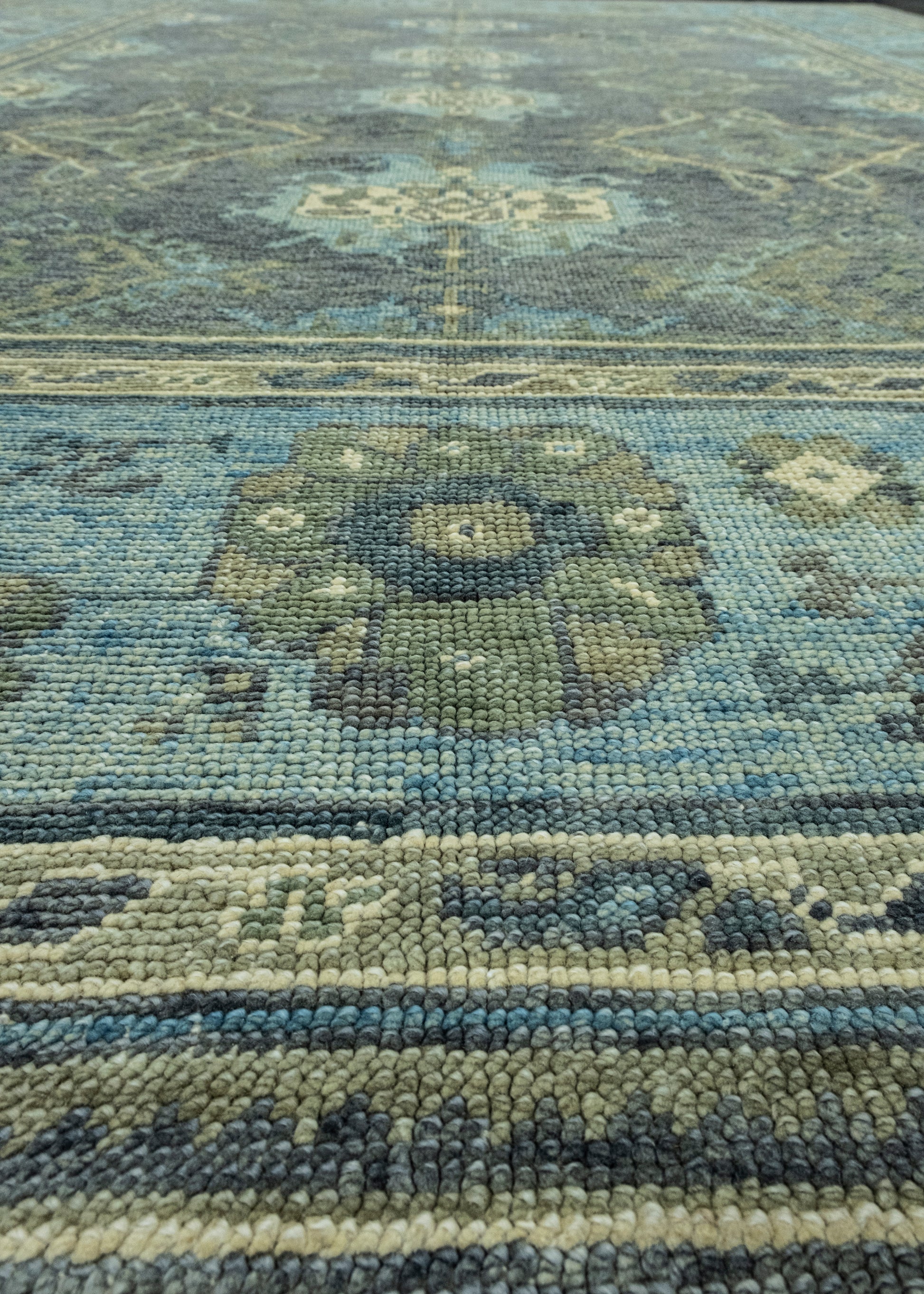 Turkish Oushak Rug 8'9" x 12' #17082