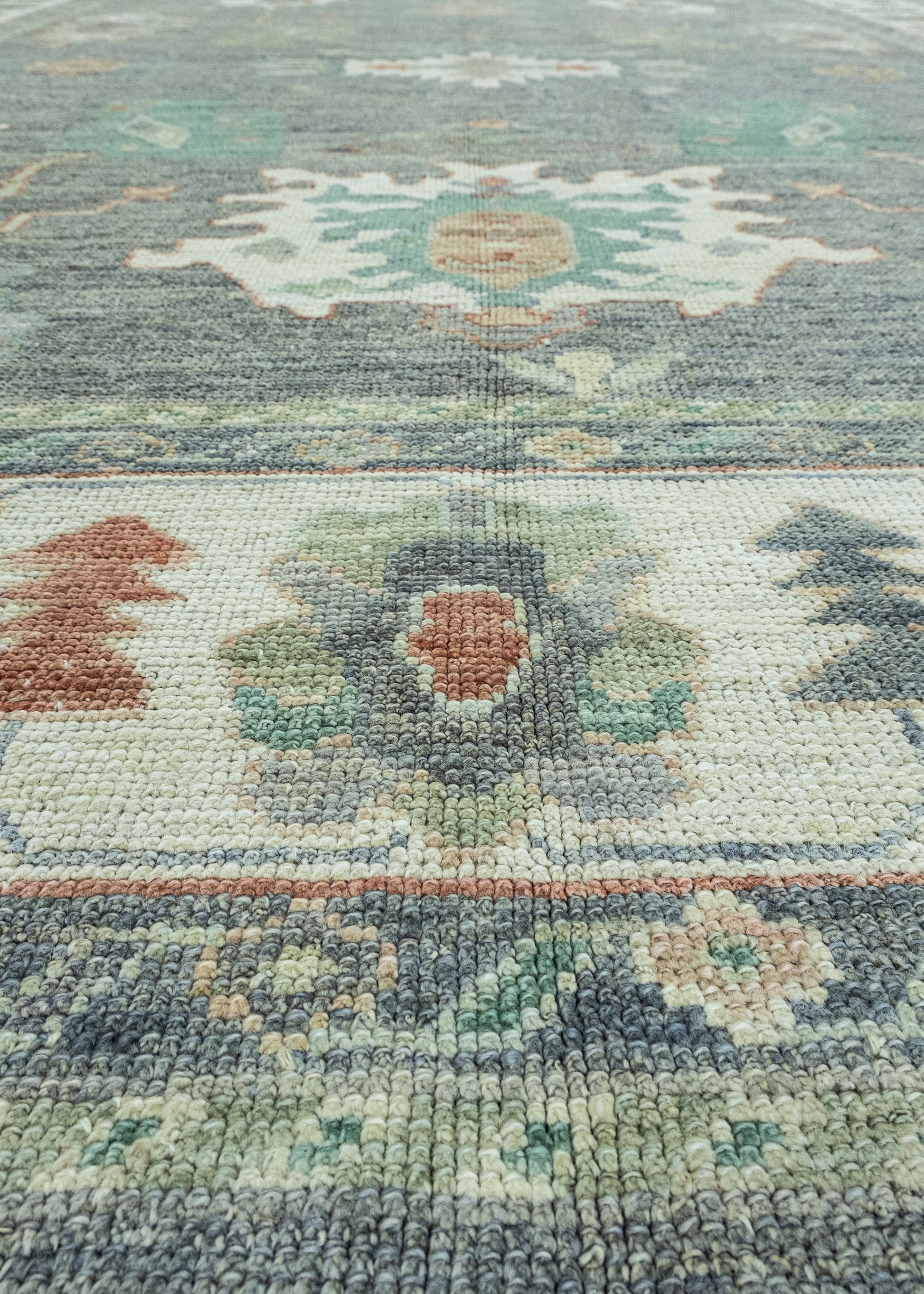 Turkish Oushak Rug 8'10" x 12'2" #17715