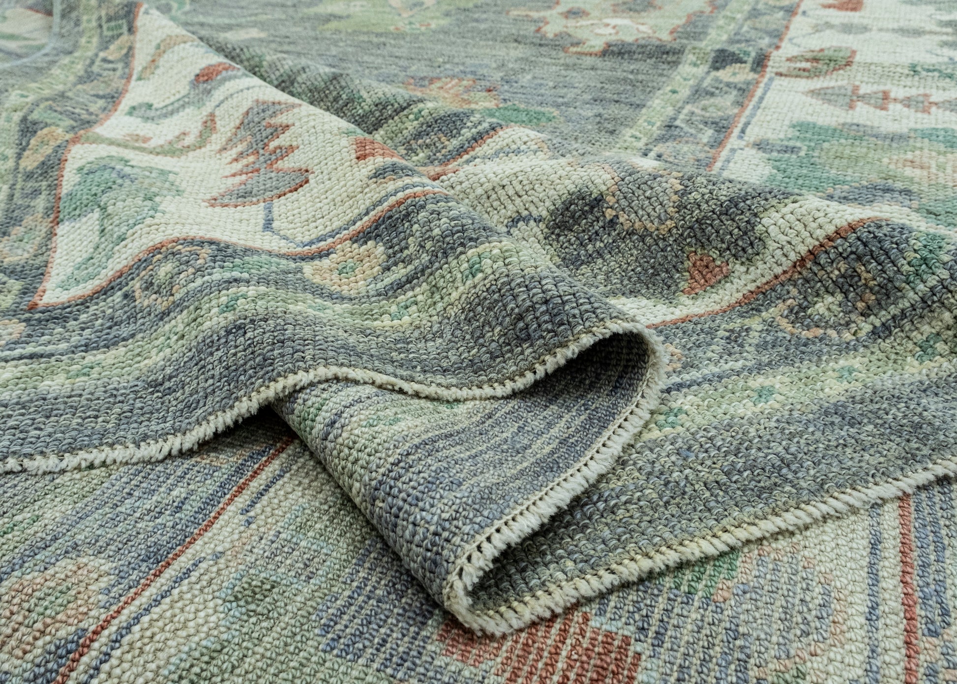 Turkish Oushak Rug 8'10" x 12'2" #17715