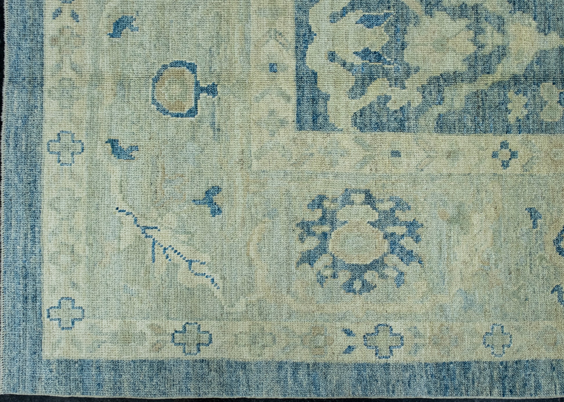 Turkish Oushak Rug 9'3" x 12'9" #17945