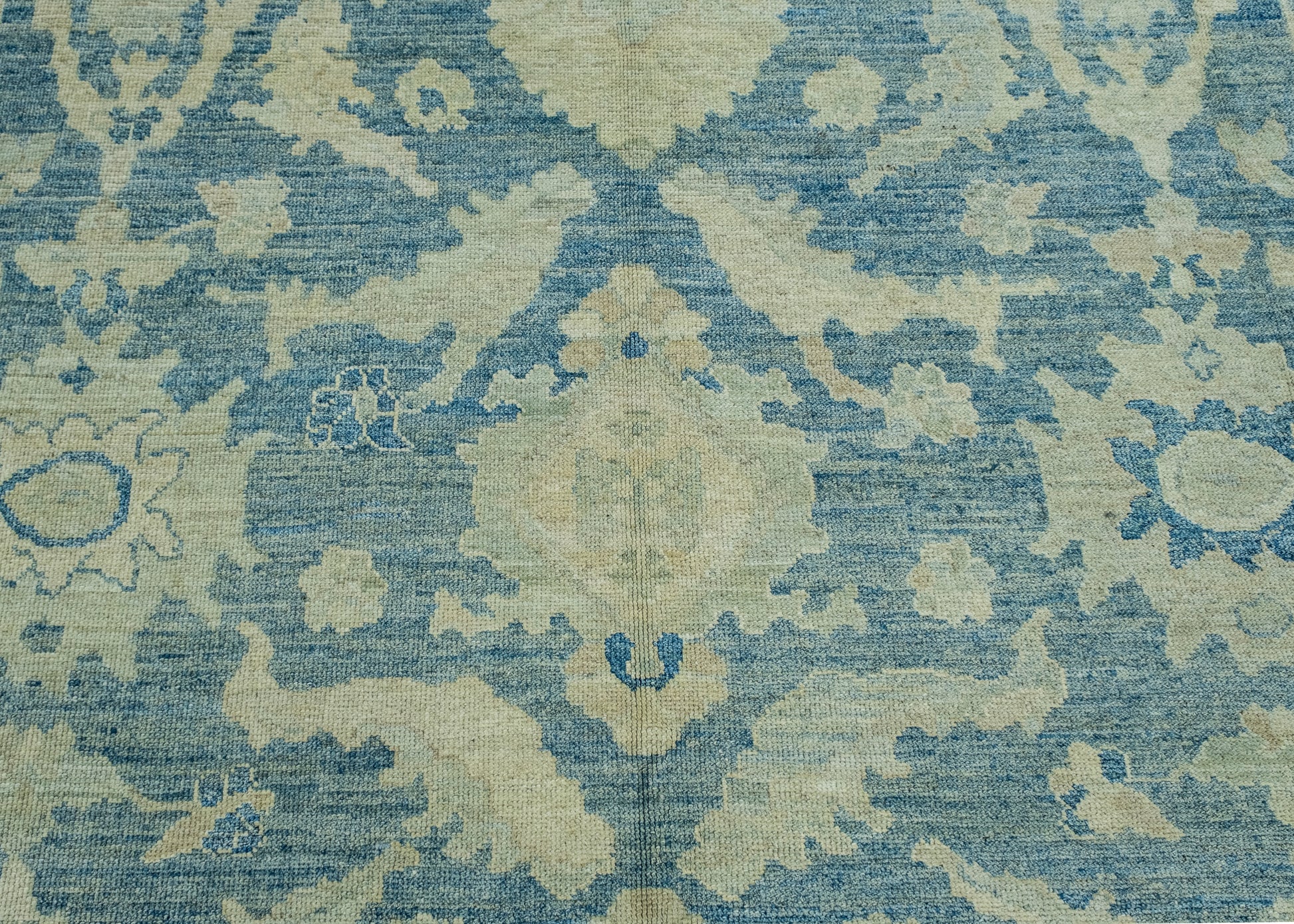 Turkish Oushak Rug 9'3" x 12'9" #17945
