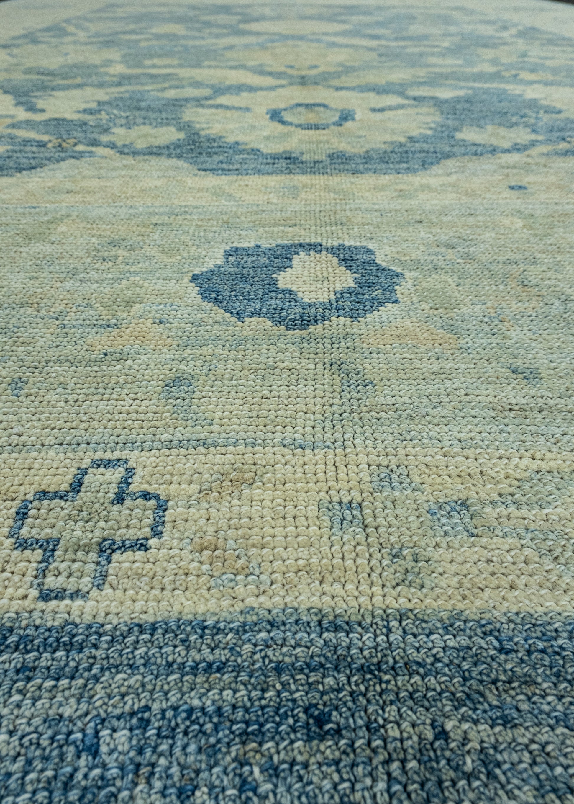 Turkish Oushak Rug 9'3" x 12'9" #17945