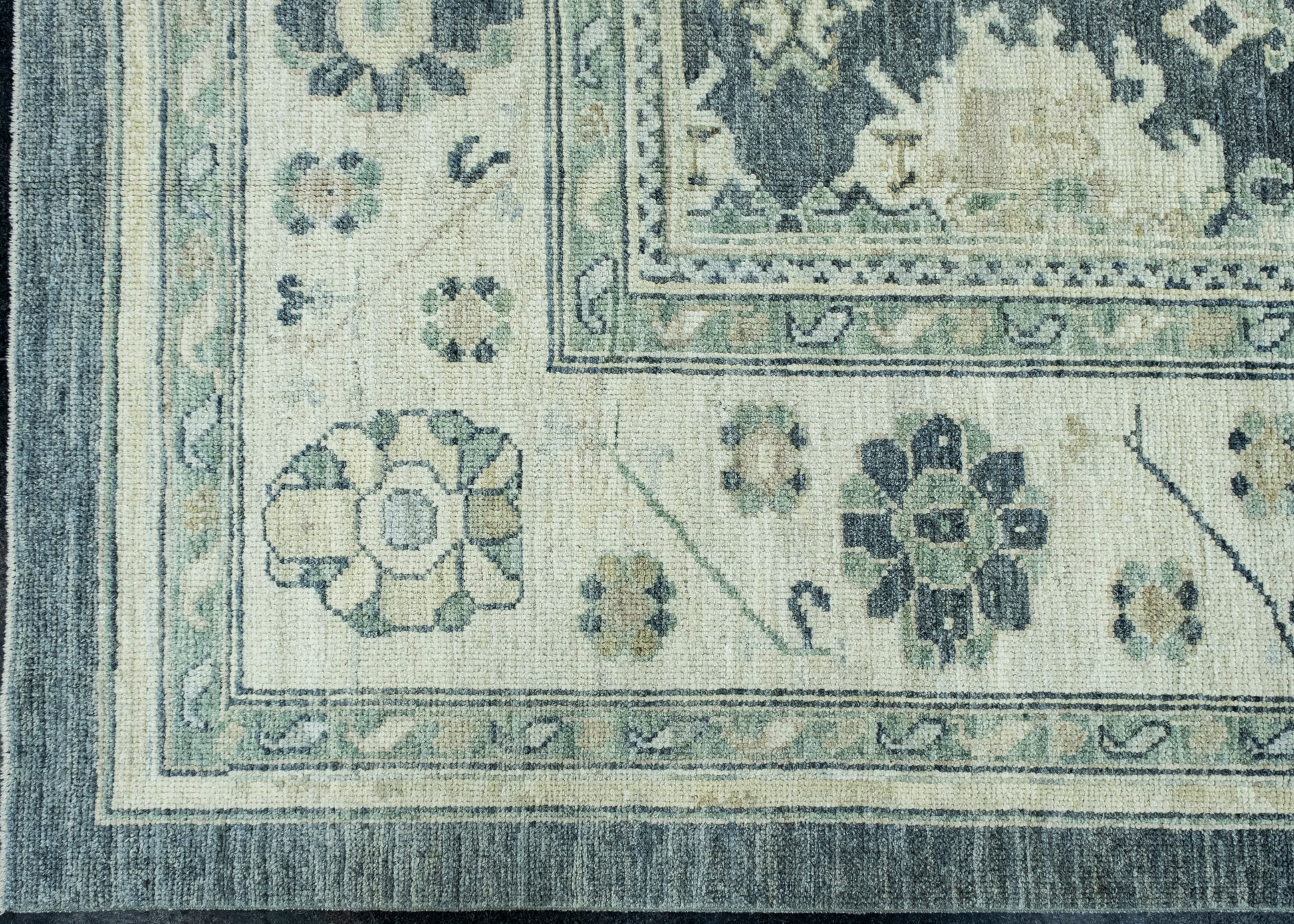 Turkish Oushak Rug 9' x 12'8" #17389
