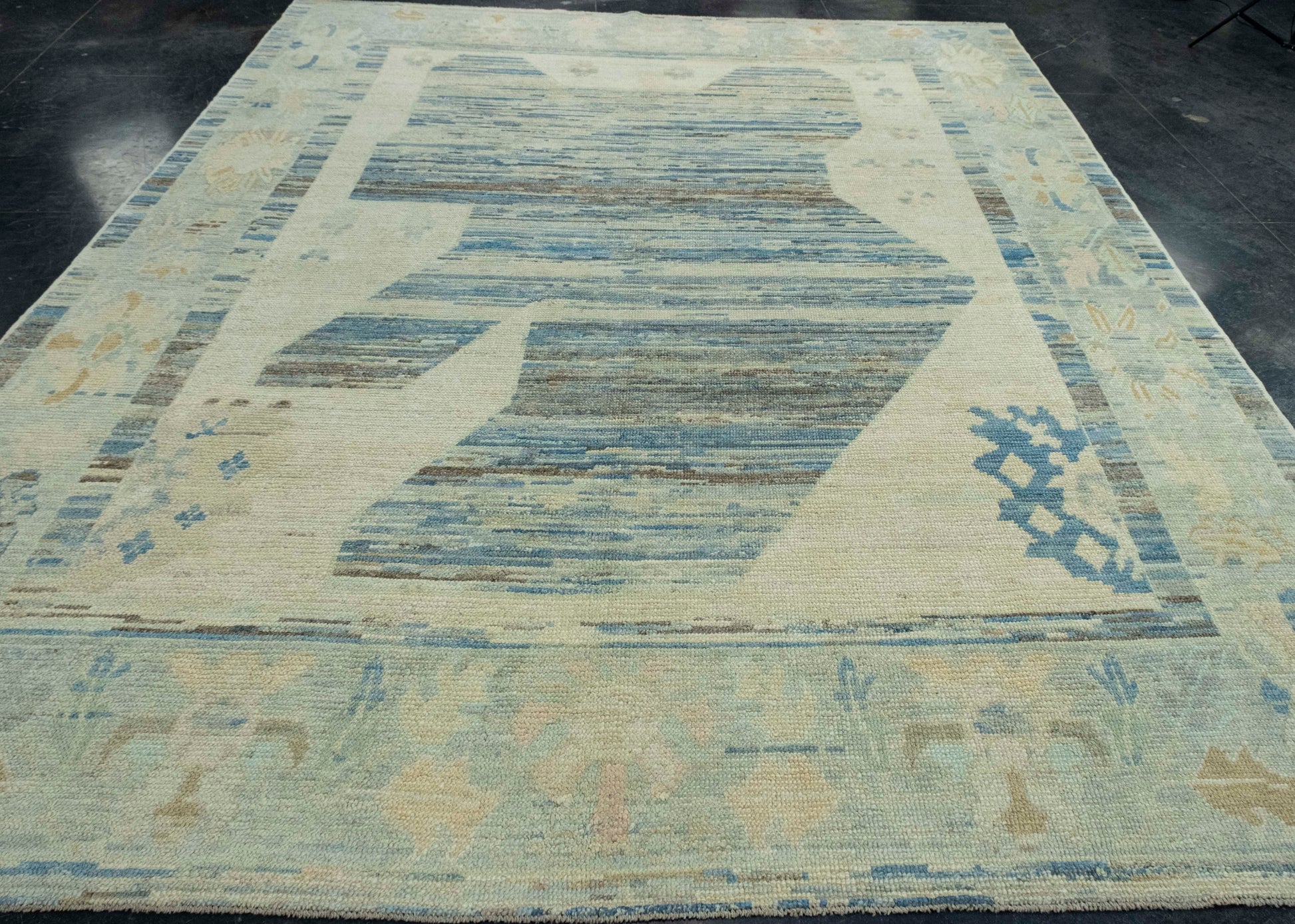Turkish Oushak Rug 9' x 11'6" #18534