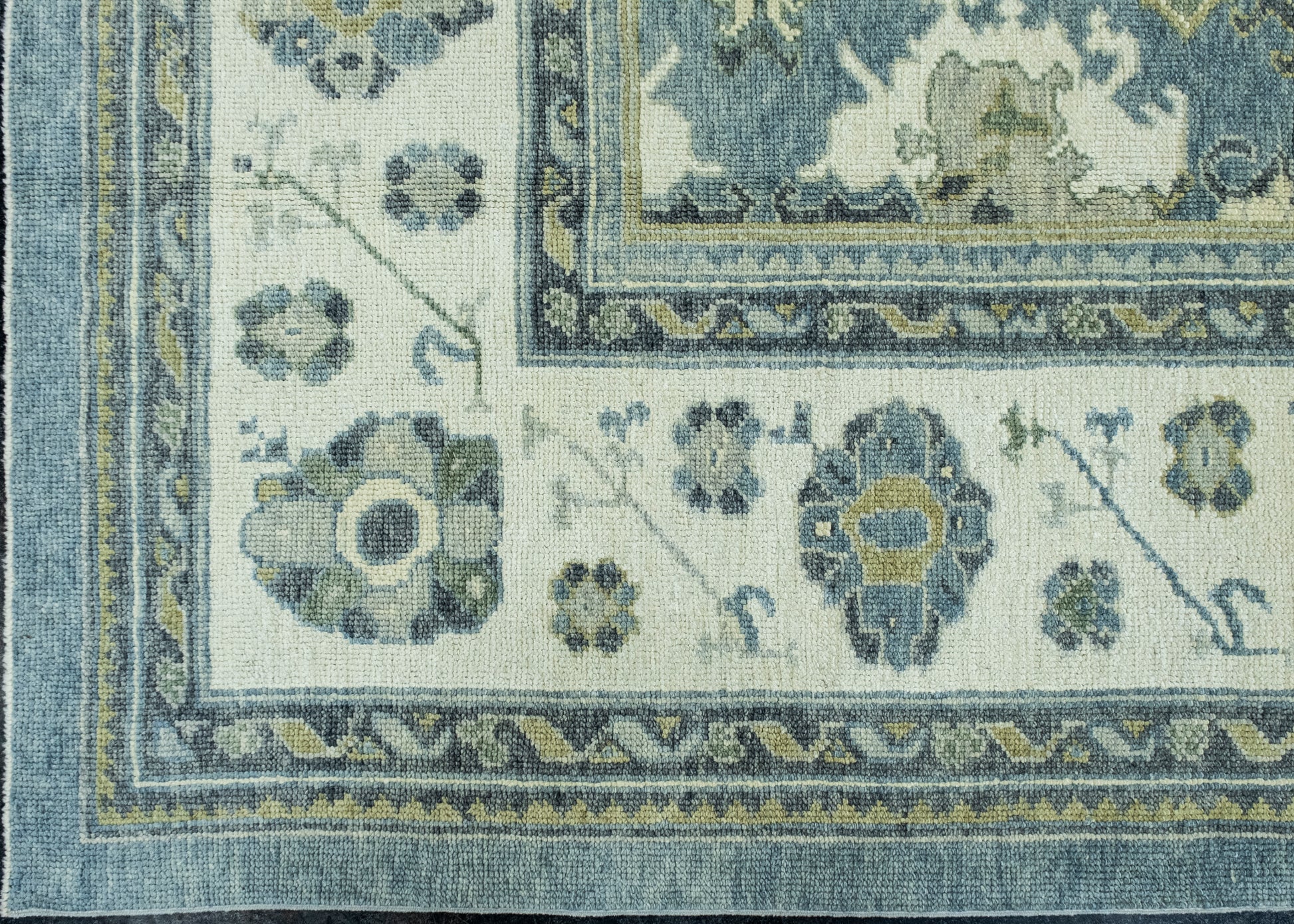 Turkish Oushak Rug 9'1" x 12'9" #17147