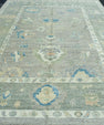 Turkish Oushak Rug 8'11" x 11'10" #17767