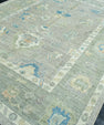Turkish Oushak Rug 8'11" x 11'10" #17767
