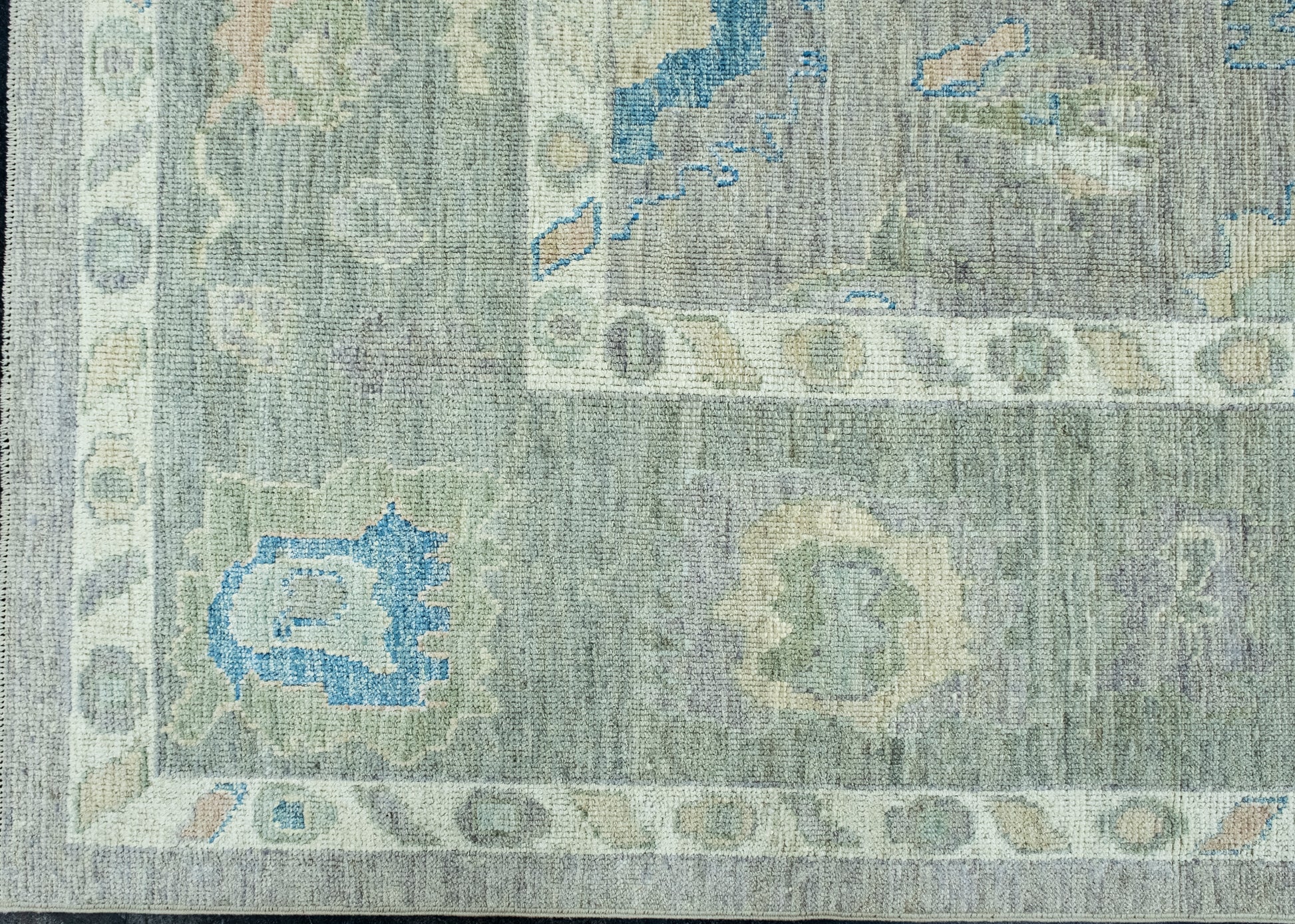 Turkish Oushak Rug 8'11" x 11'10" #17767