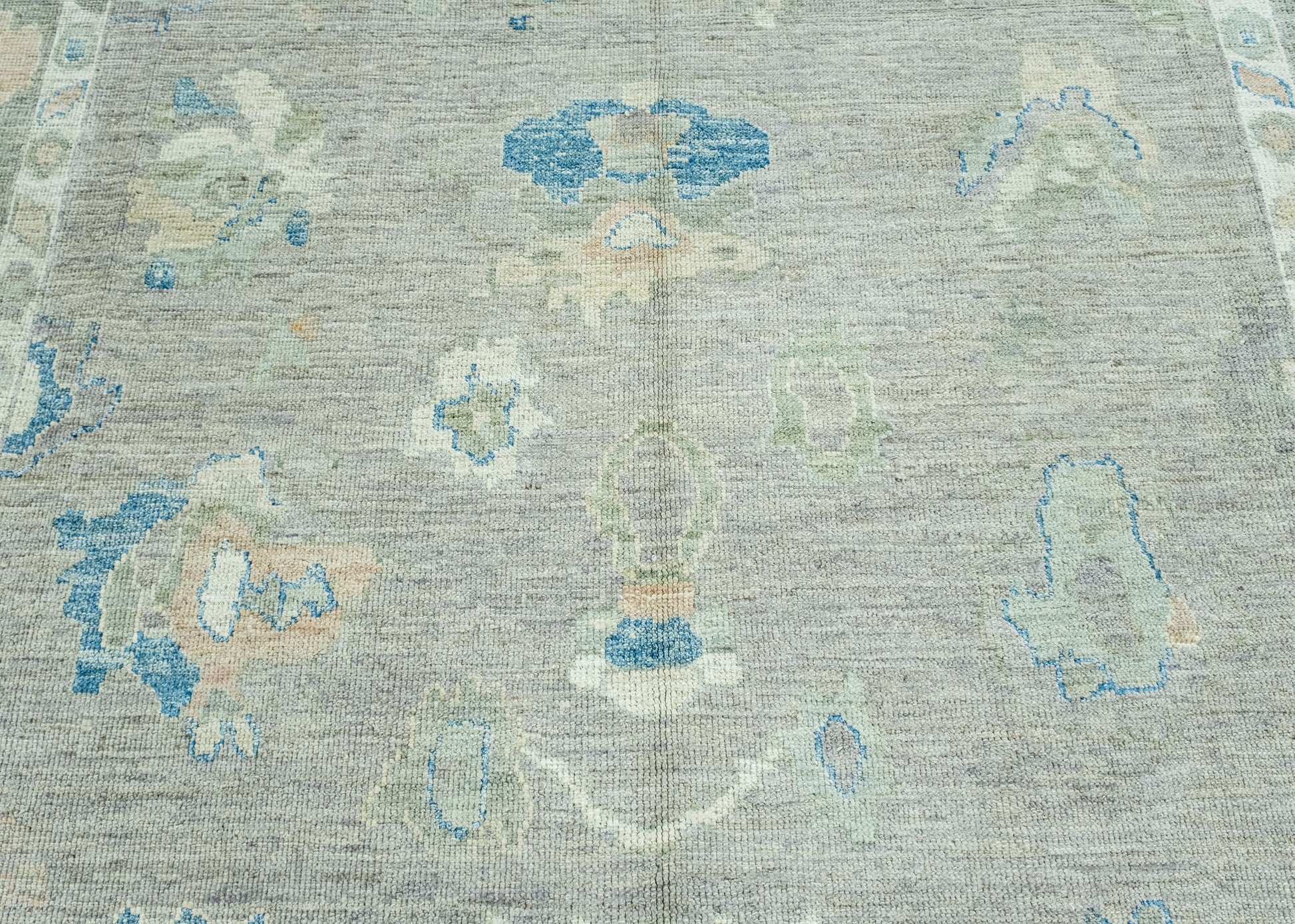 Turkish Oushak Rug 8'11" x 11'10" #17767