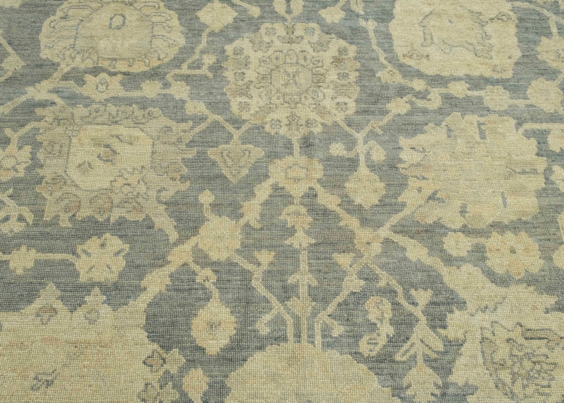 Turkish Oushak Rug 9'9" x 12'1" #18687