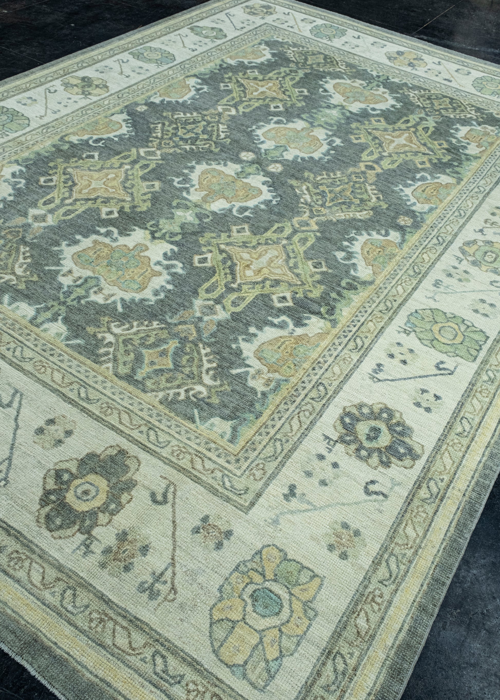 Turkish Oushak Rug 8'6" x 12' #17416