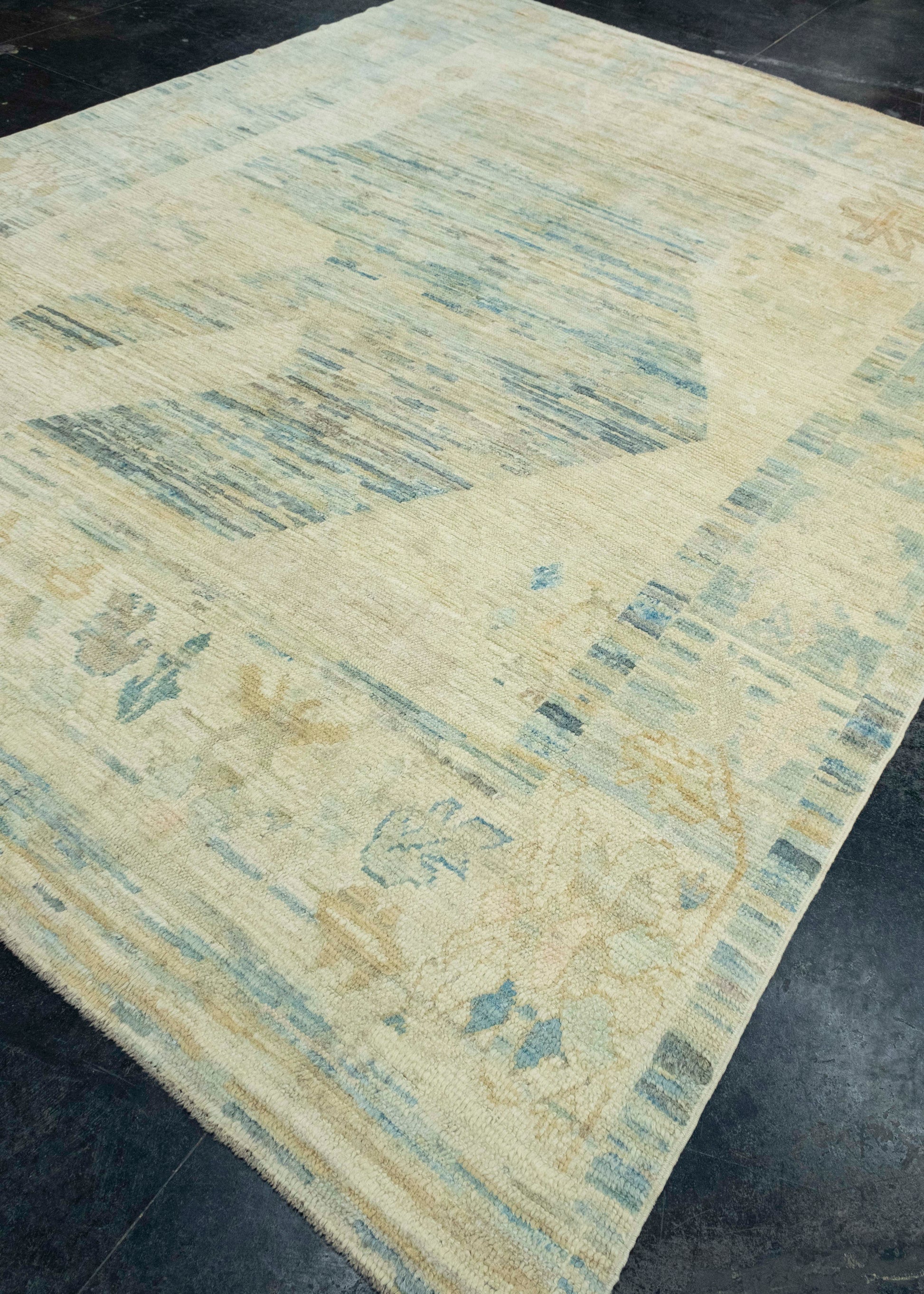 Turkish Oushak Rug 8'10" x 11'9" #18572