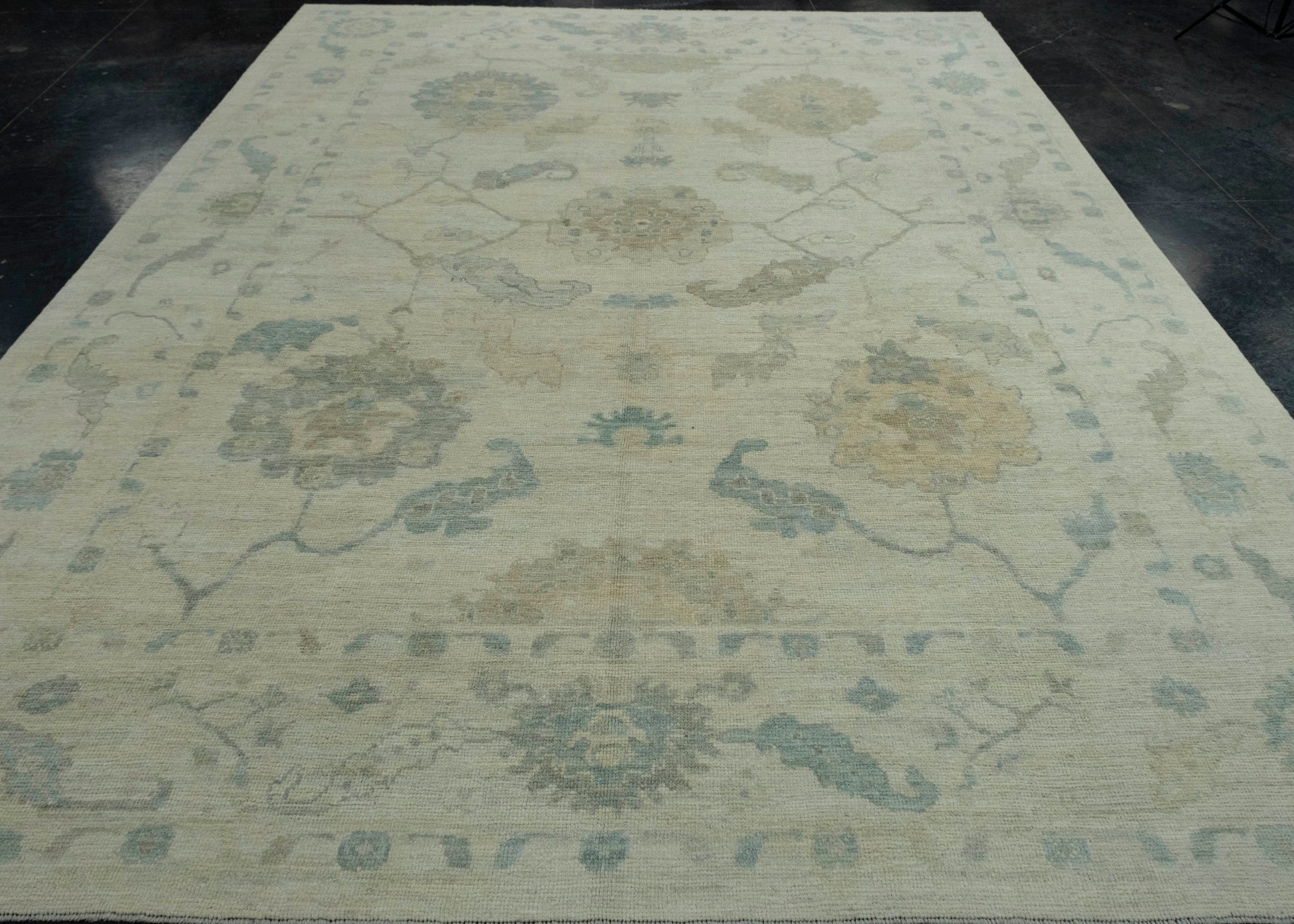 Turkish Oushak Rug 9' x 12'6" #18692