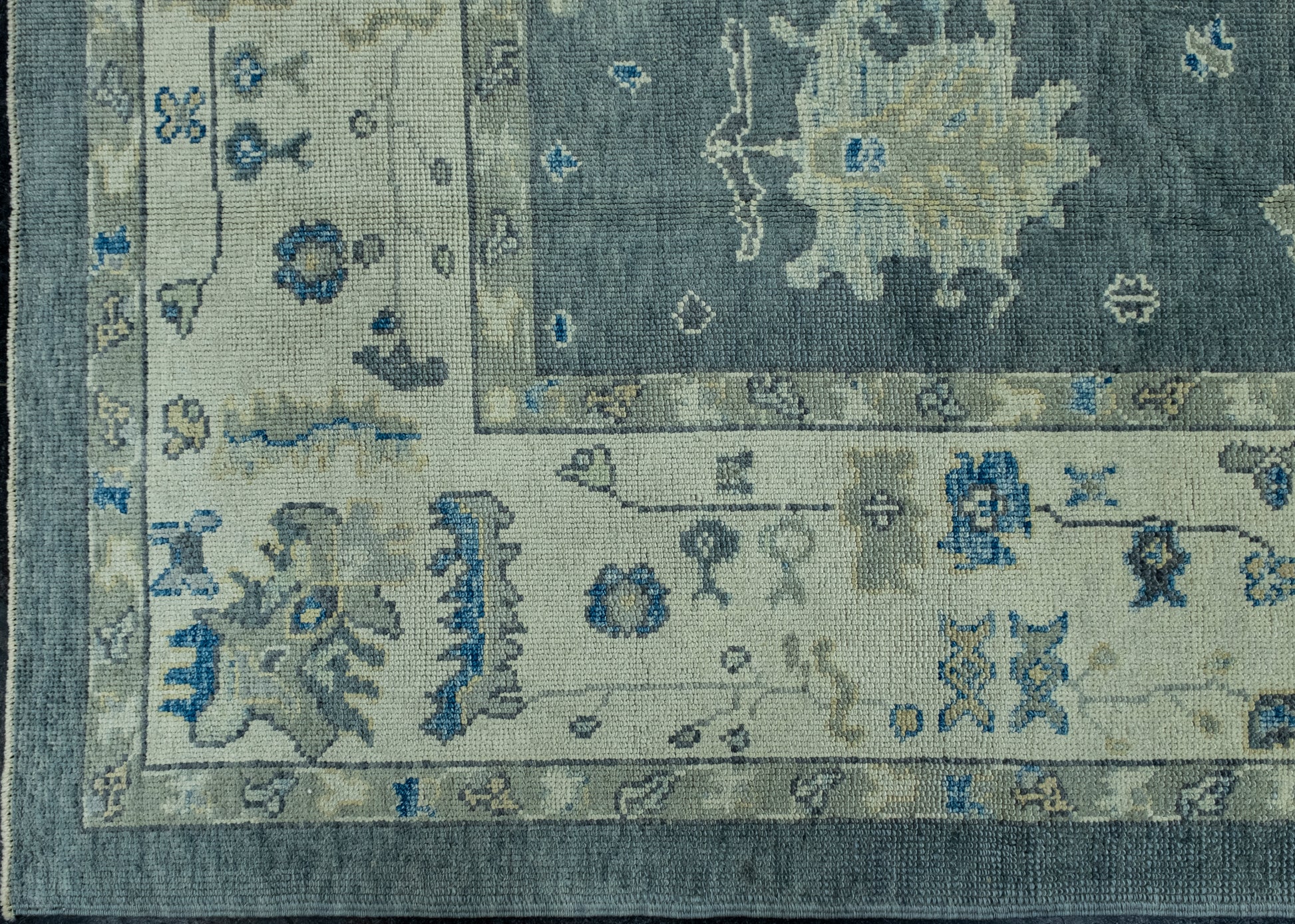 Turkish Oushak Rug 9'1" x 12'2" #17126
